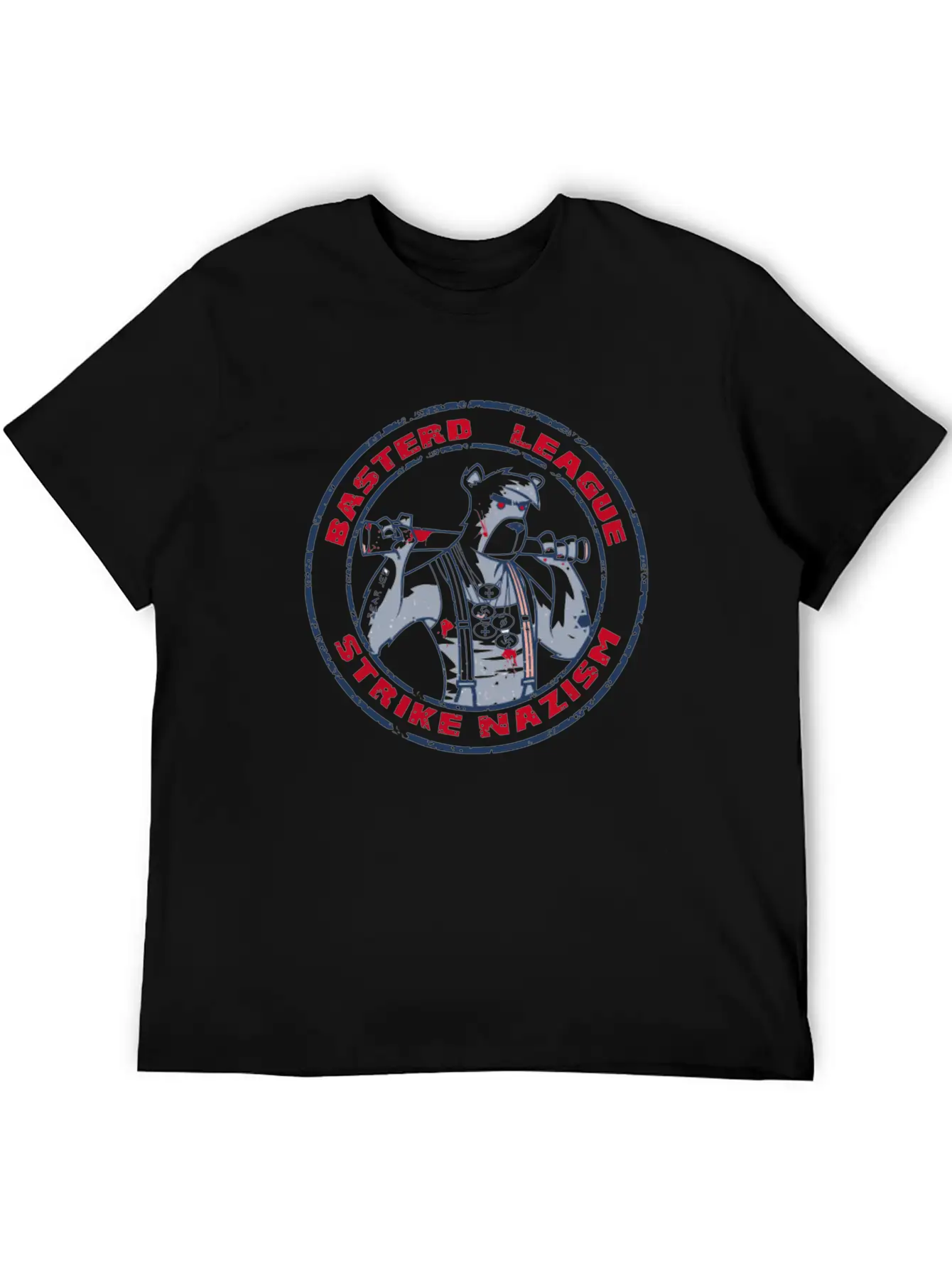 Basterds League Essential Cotton Tee For Daily Outfits – Unisex Style