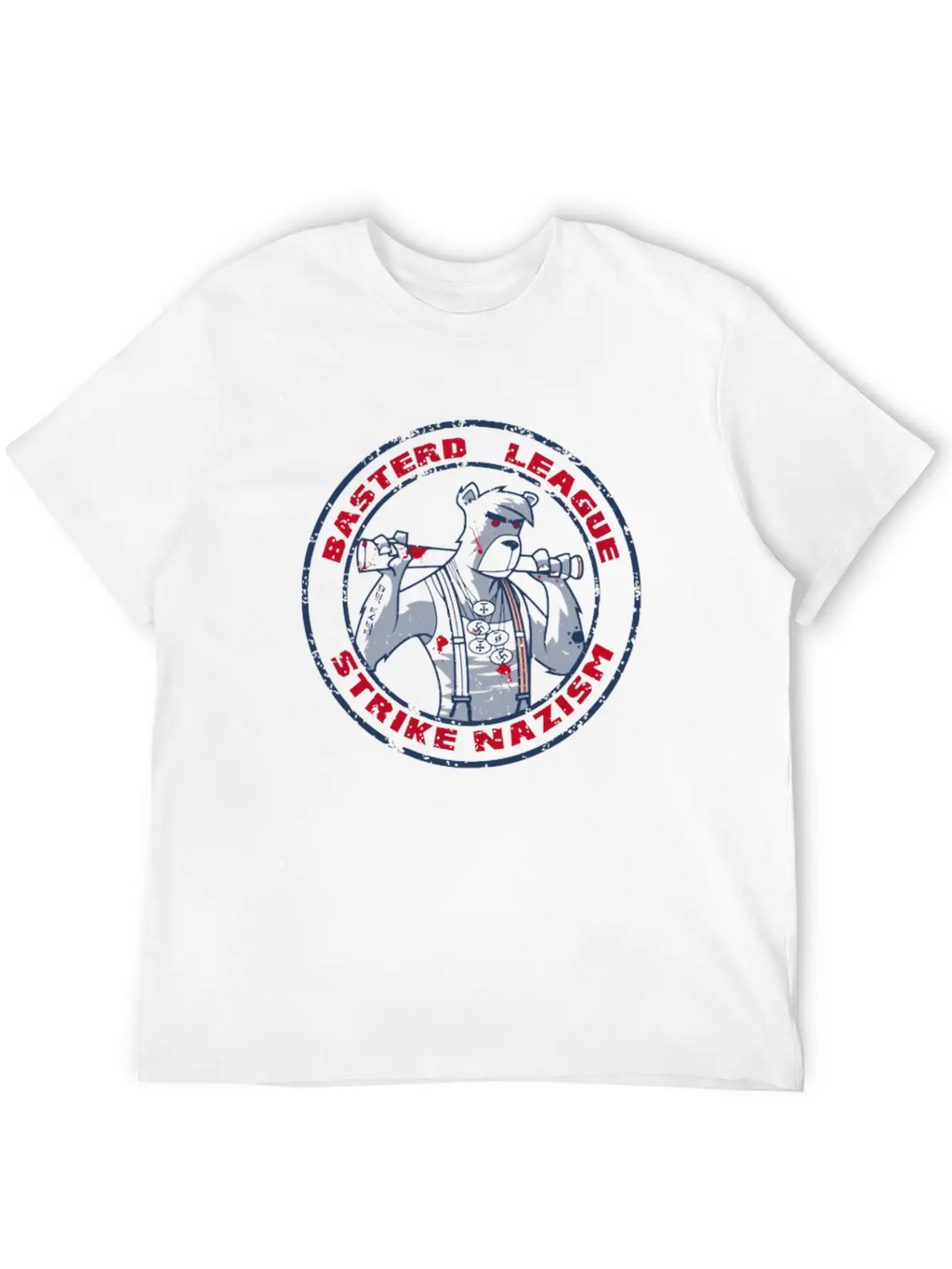 Basterds League Essential Cotton Tee For Daily Outfits – Unisex Style
