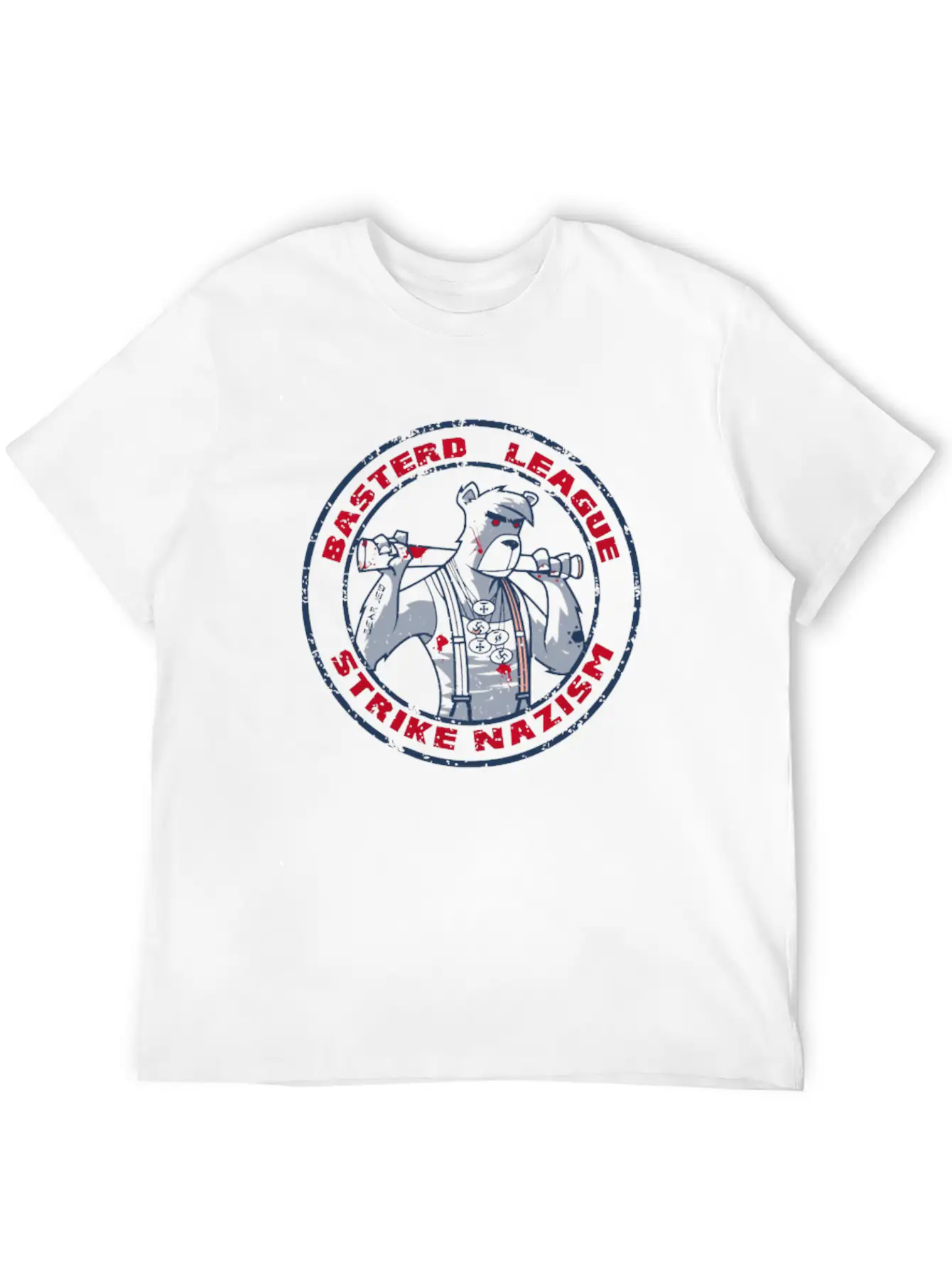 Basterds League Essential Cotton Tee For Daily Outfits – Unisex Style