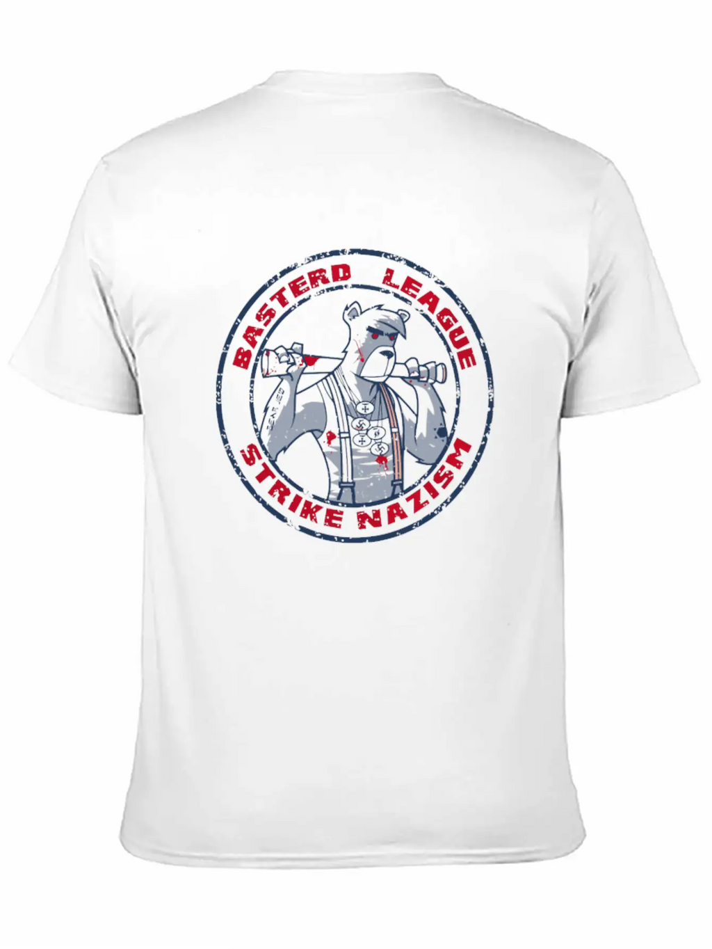 Basterds League Essential Cotton Tee For Daily Outfits – Unisex Style