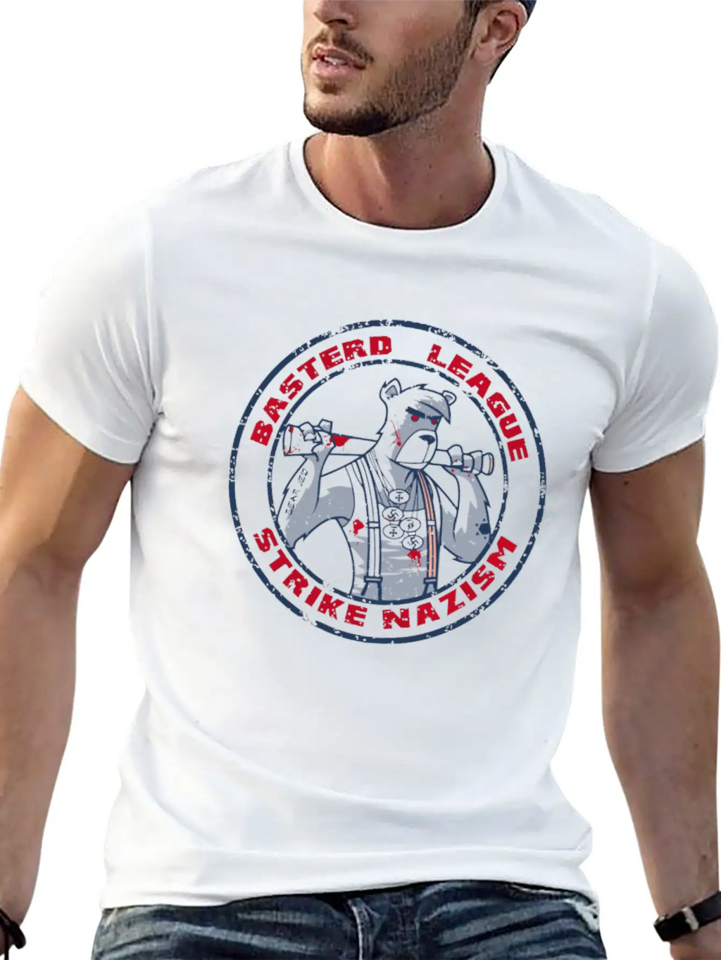 Basterds League Essential Cotton Tee For Daily Outfits – Unisex Style