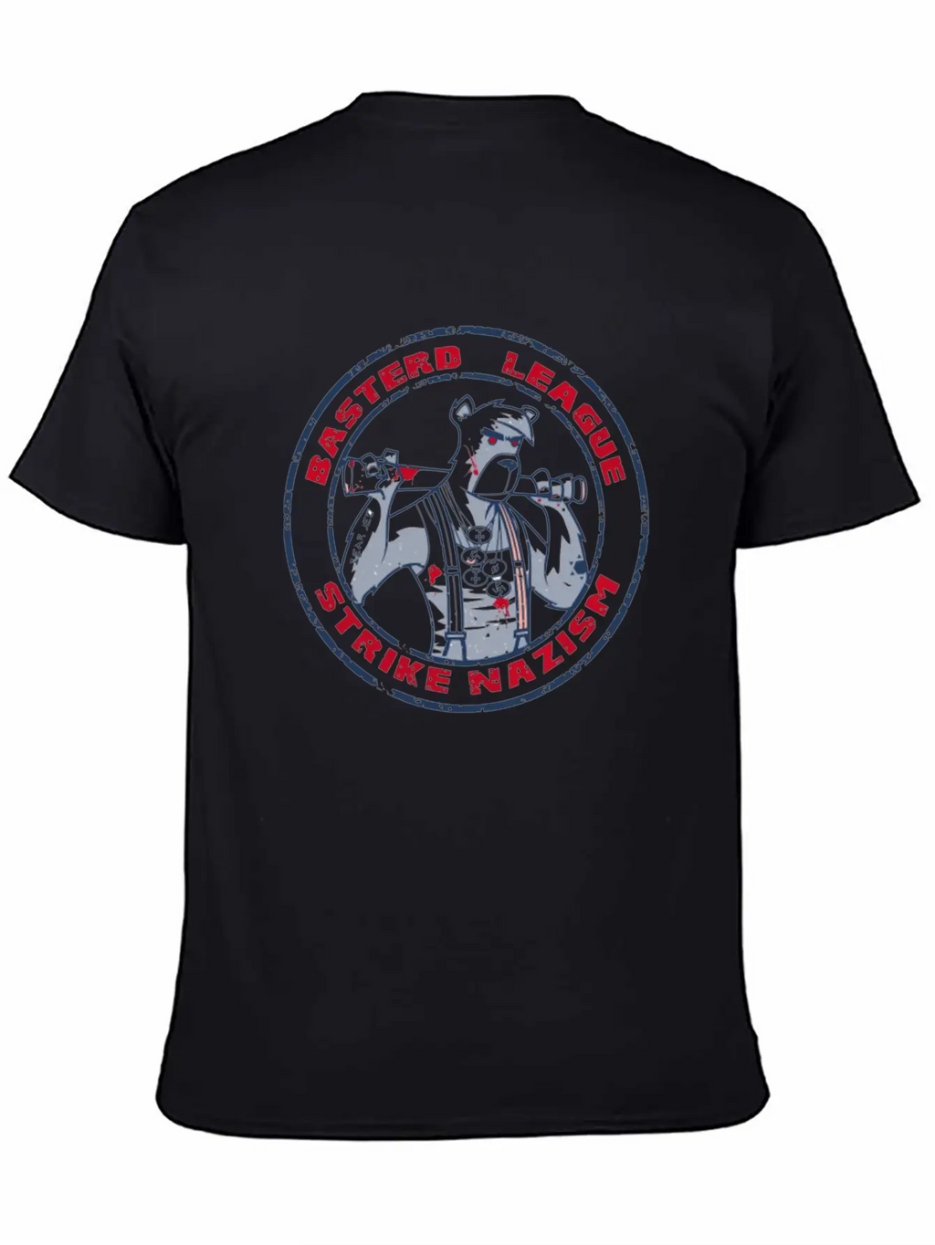 Basterds League Essential Cotton Tee For Daily Outfits – Unisex Style