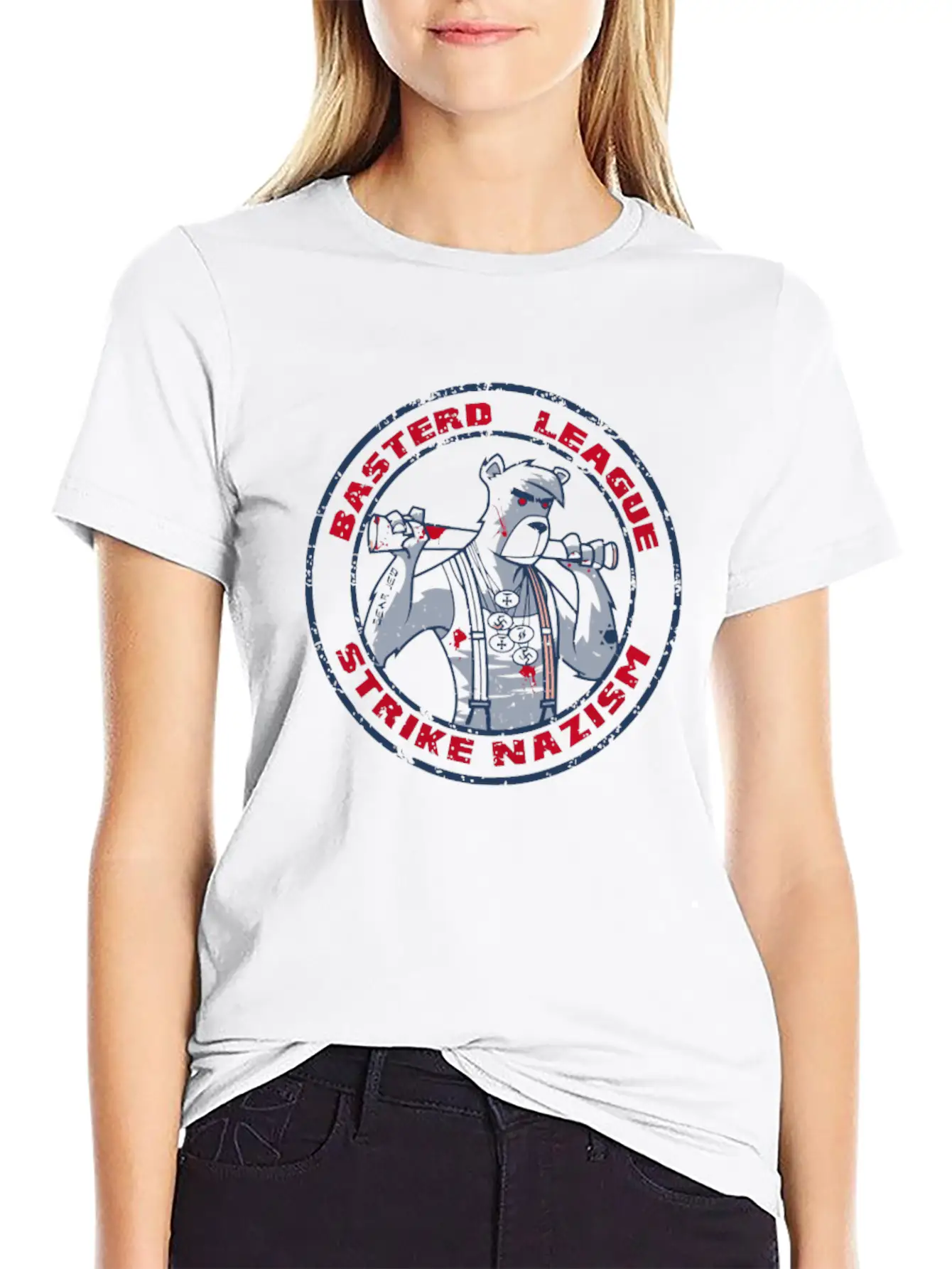 Basterds League Essential Cotton Tee For Daily Outfits – Unisex Style