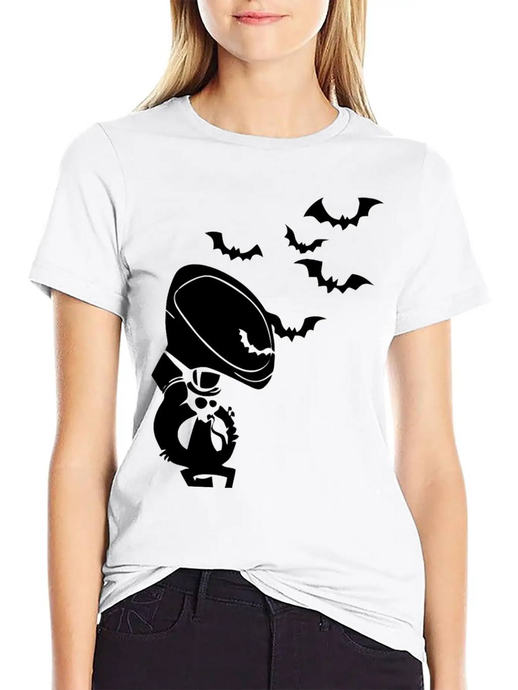 Bat Jazz Cool Relaxed Everyday Tee – Lightweight And Durable Cotton