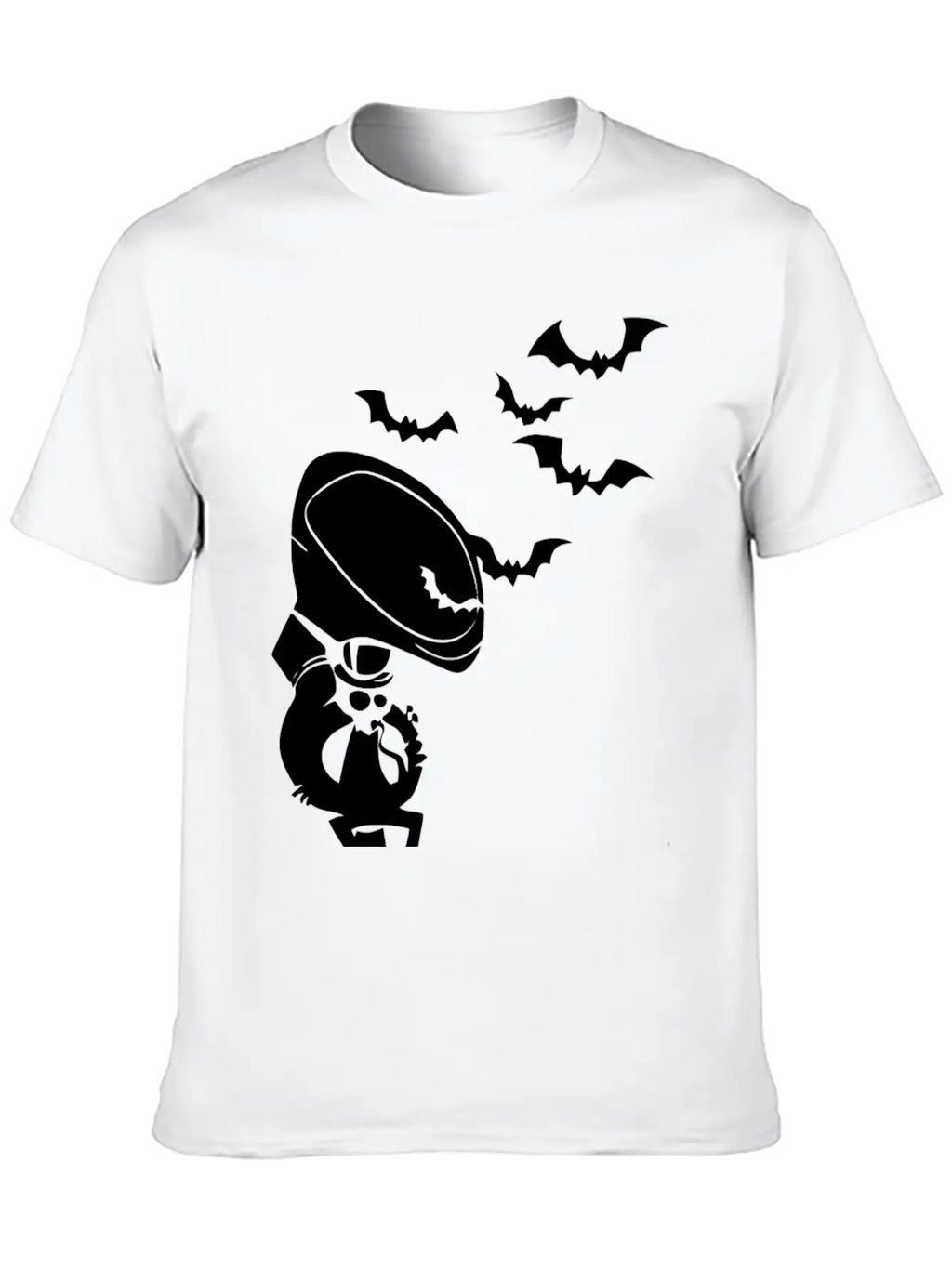 Bat Jazz Cool Relaxed Everyday Tee – Lightweight And Durable Cotton