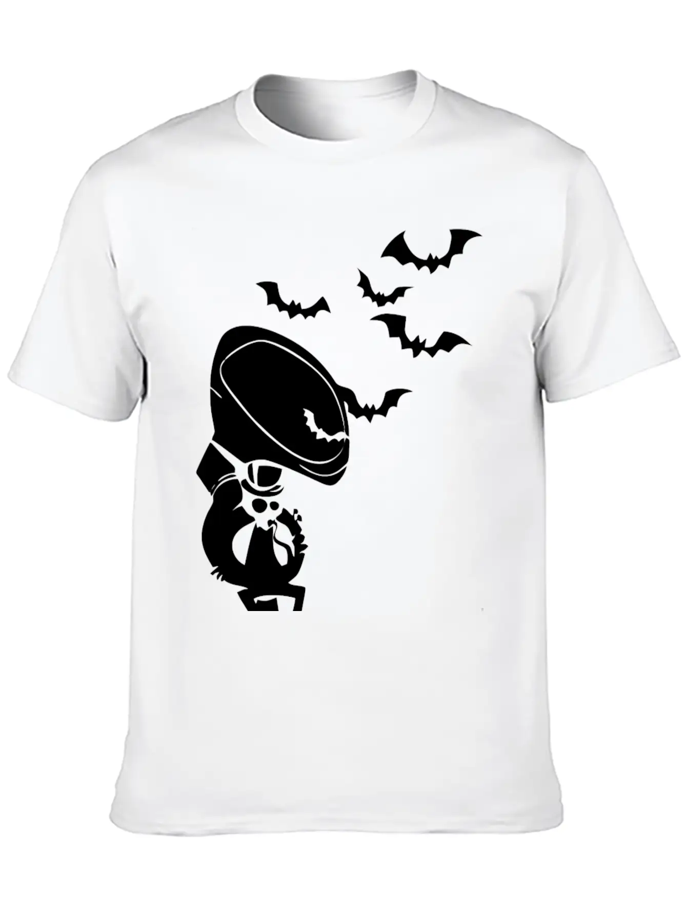 Bat Jazz Cool Relaxed Everyday Tee – Lightweight And Durable Cotton