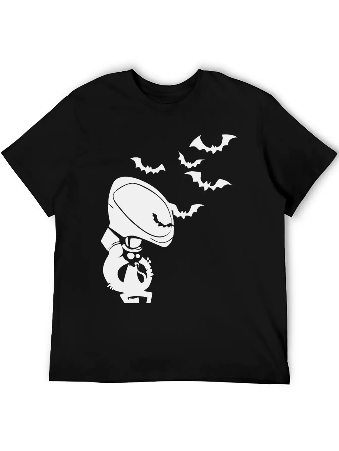 Bat Jazz Cool Relaxed Everyday Tee – Lightweight And Durable Cotton