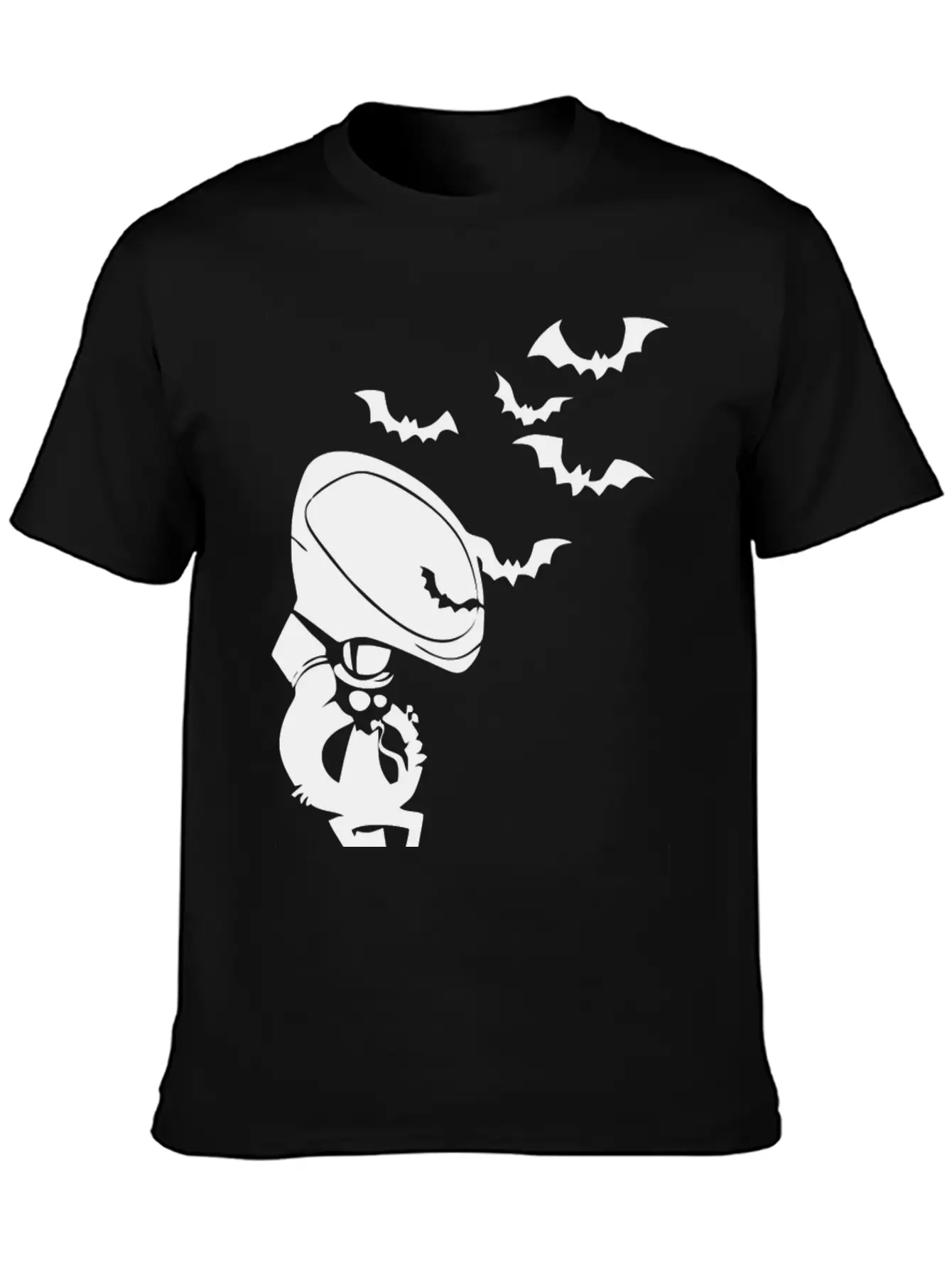 Bat Jazz Cool Relaxed Everyday Tee – Lightweight And Durable Cotton