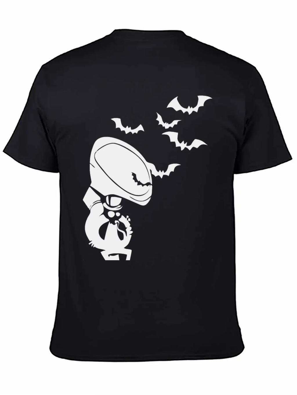 Bat Jazz Cool Relaxed Everyday Tee – Lightweight And Durable Cotton