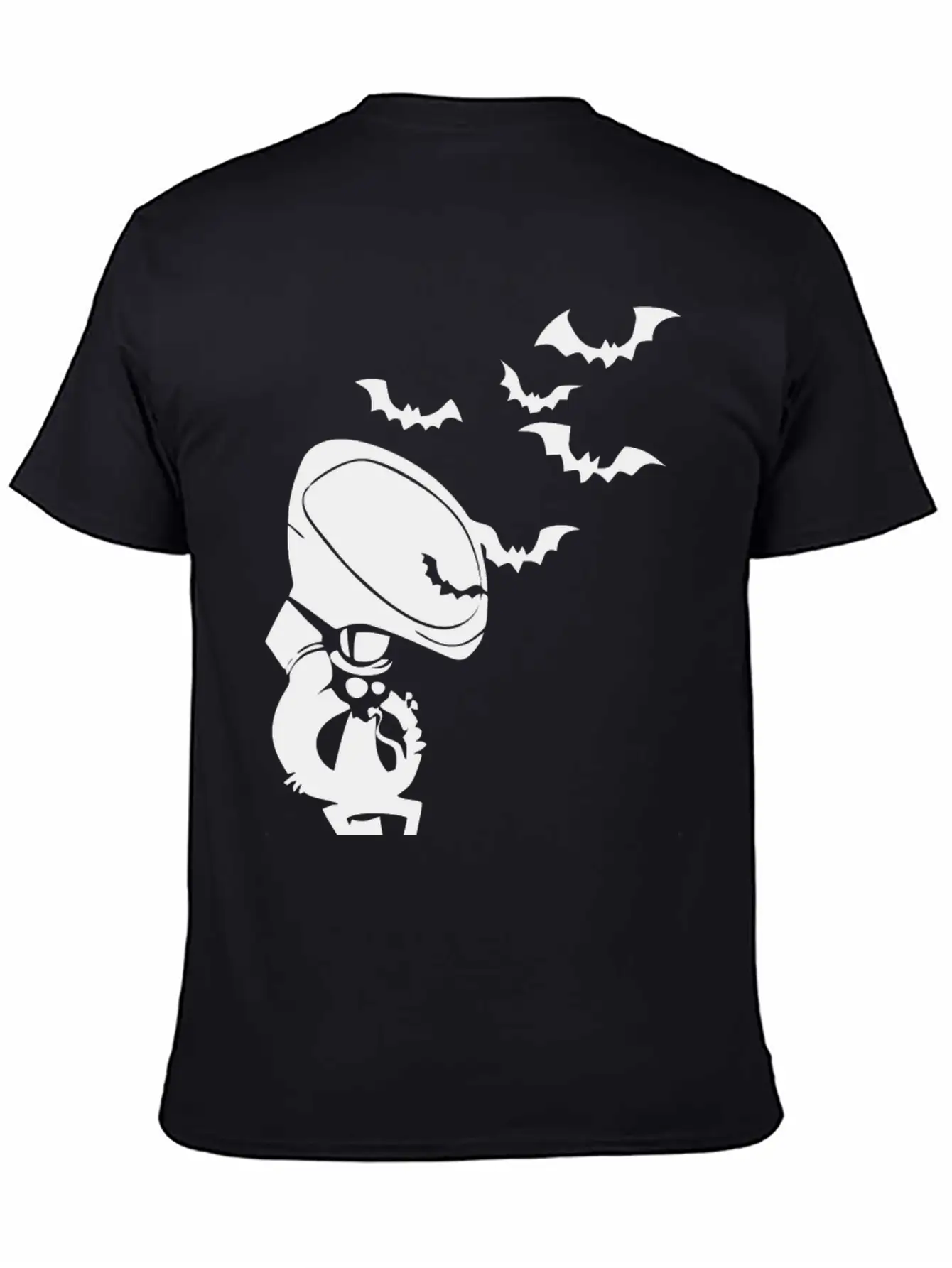Bat Jazz Cool Relaxed Everyday Tee – Lightweight And Durable Cotton
