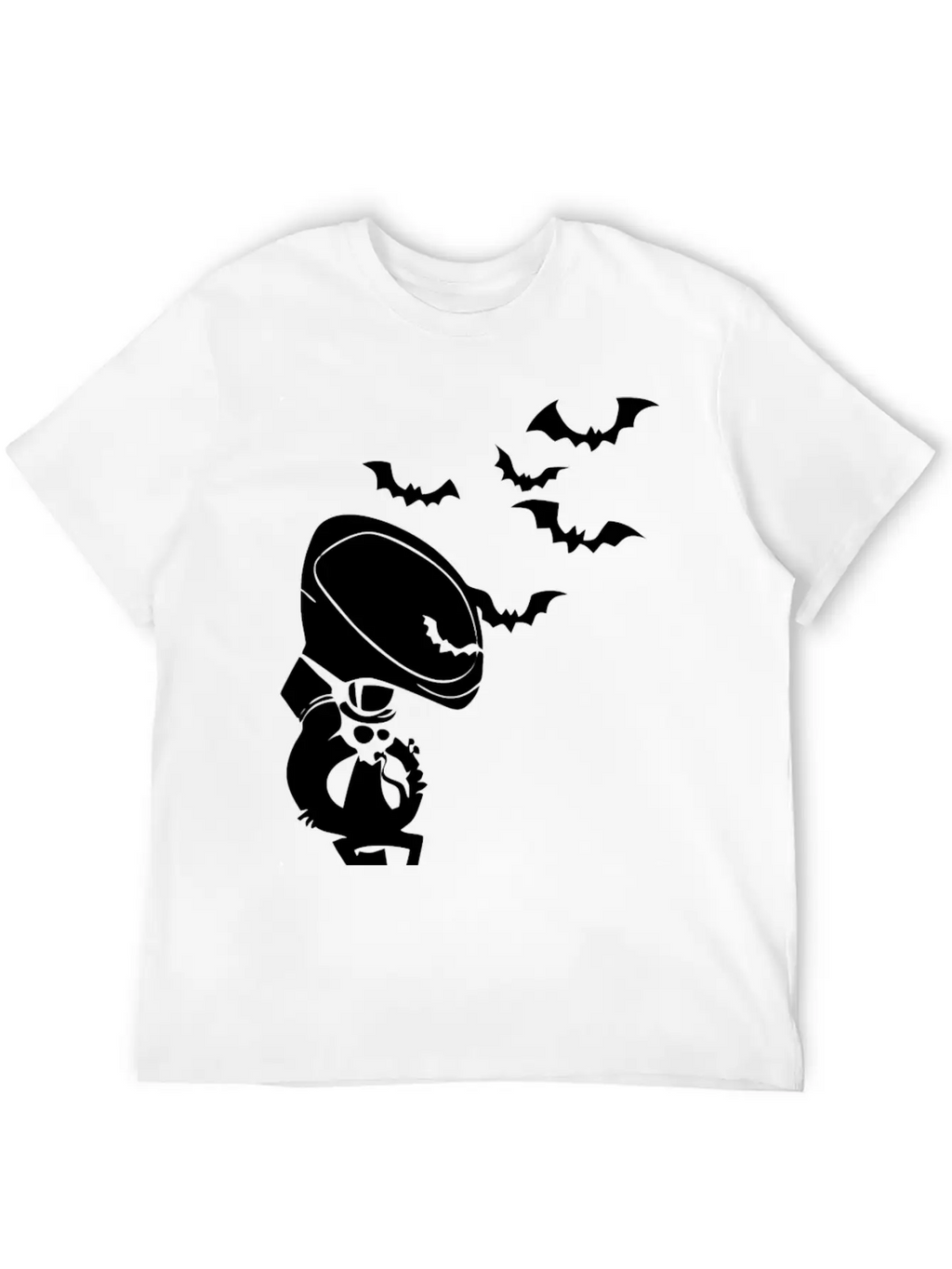 Bat Jazz Cool Relaxed Everyday Tee – Lightweight And Durable Cotton