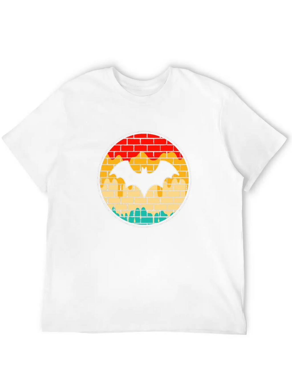 Bat Retro Unisex Casual T-Shirt – Clean Design For Daily Comfort