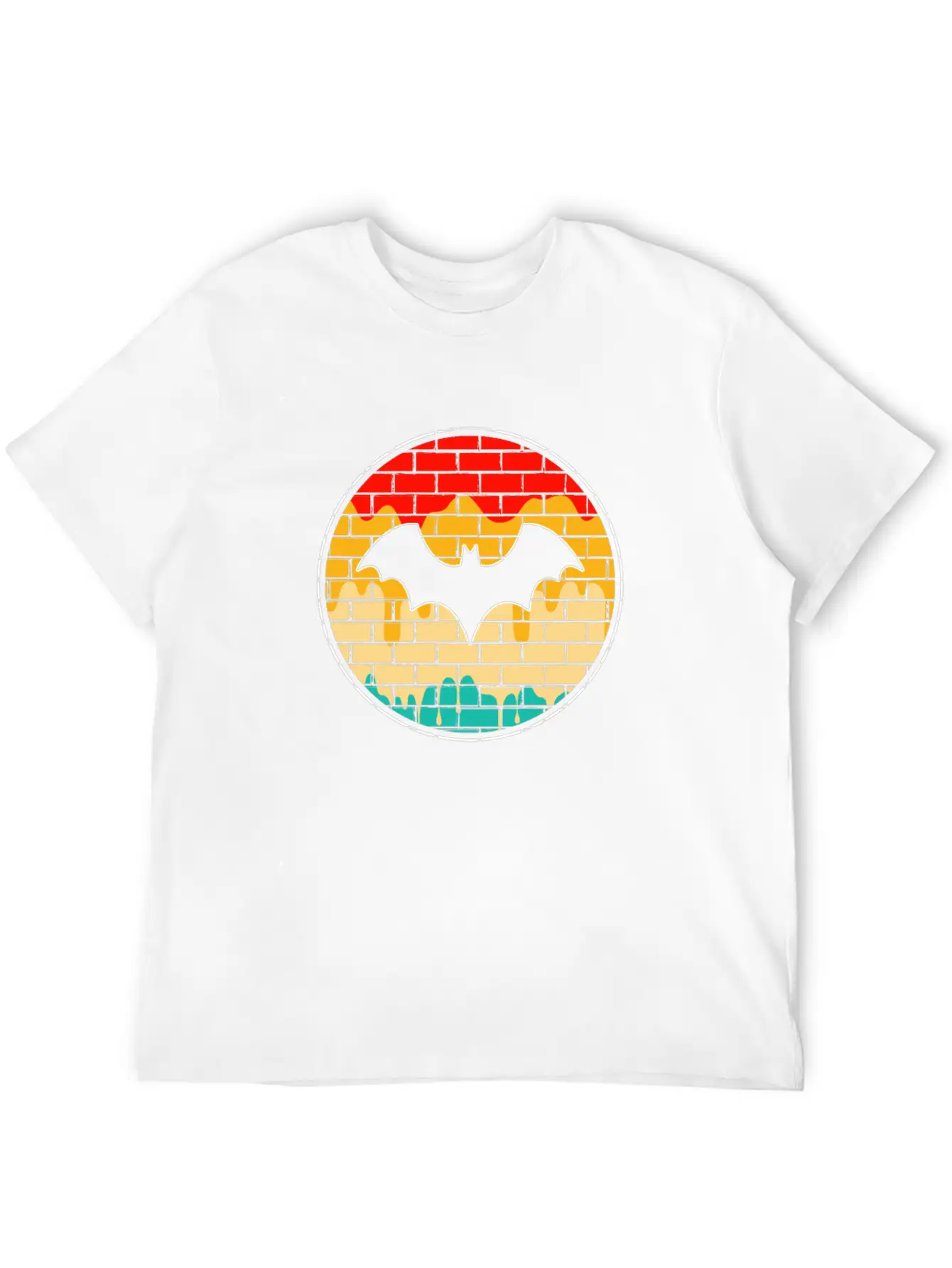 Bat Retro Unisex Casual T-Shirt – Clean Design For Daily Comfort