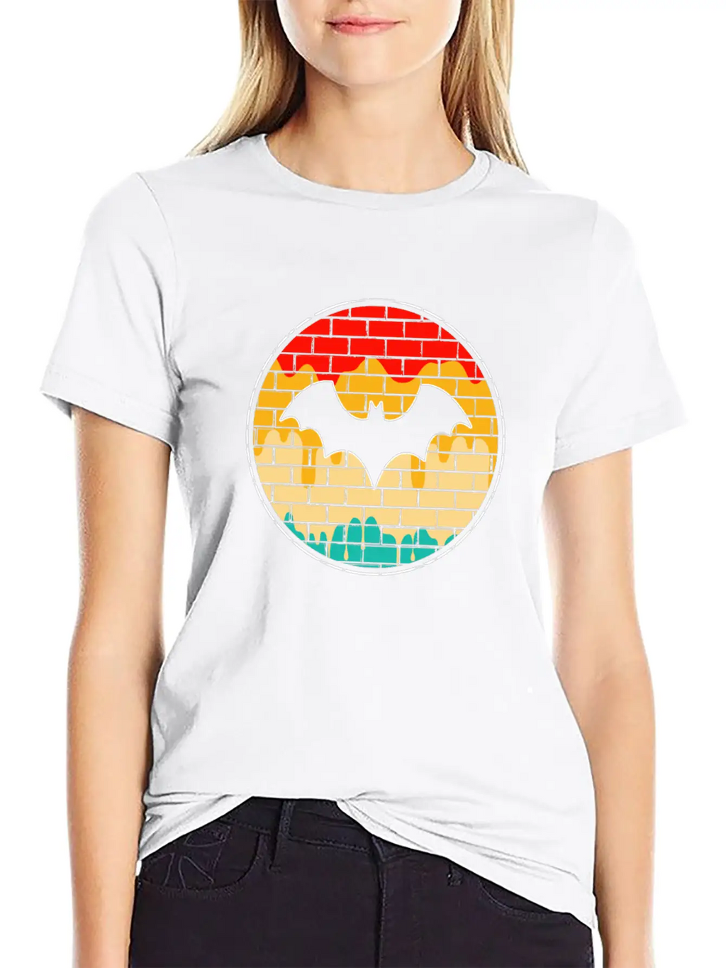 Bat Retro Unisex Casual T-Shirt – Clean Design For Daily Comfort