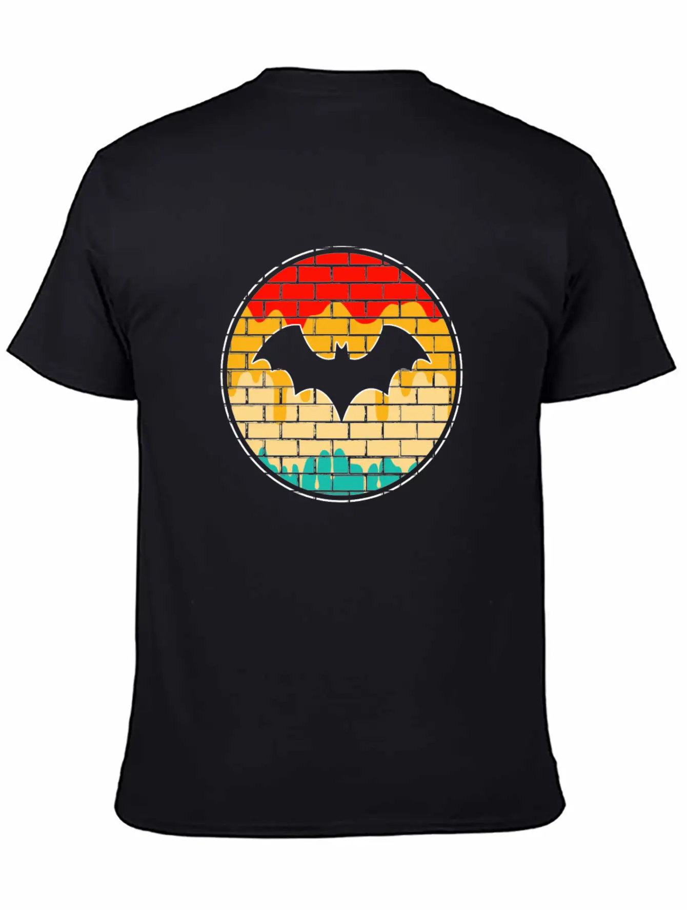 Bat Retro Unisex Casual T-Shirt – Clean Design For Daily Comfort