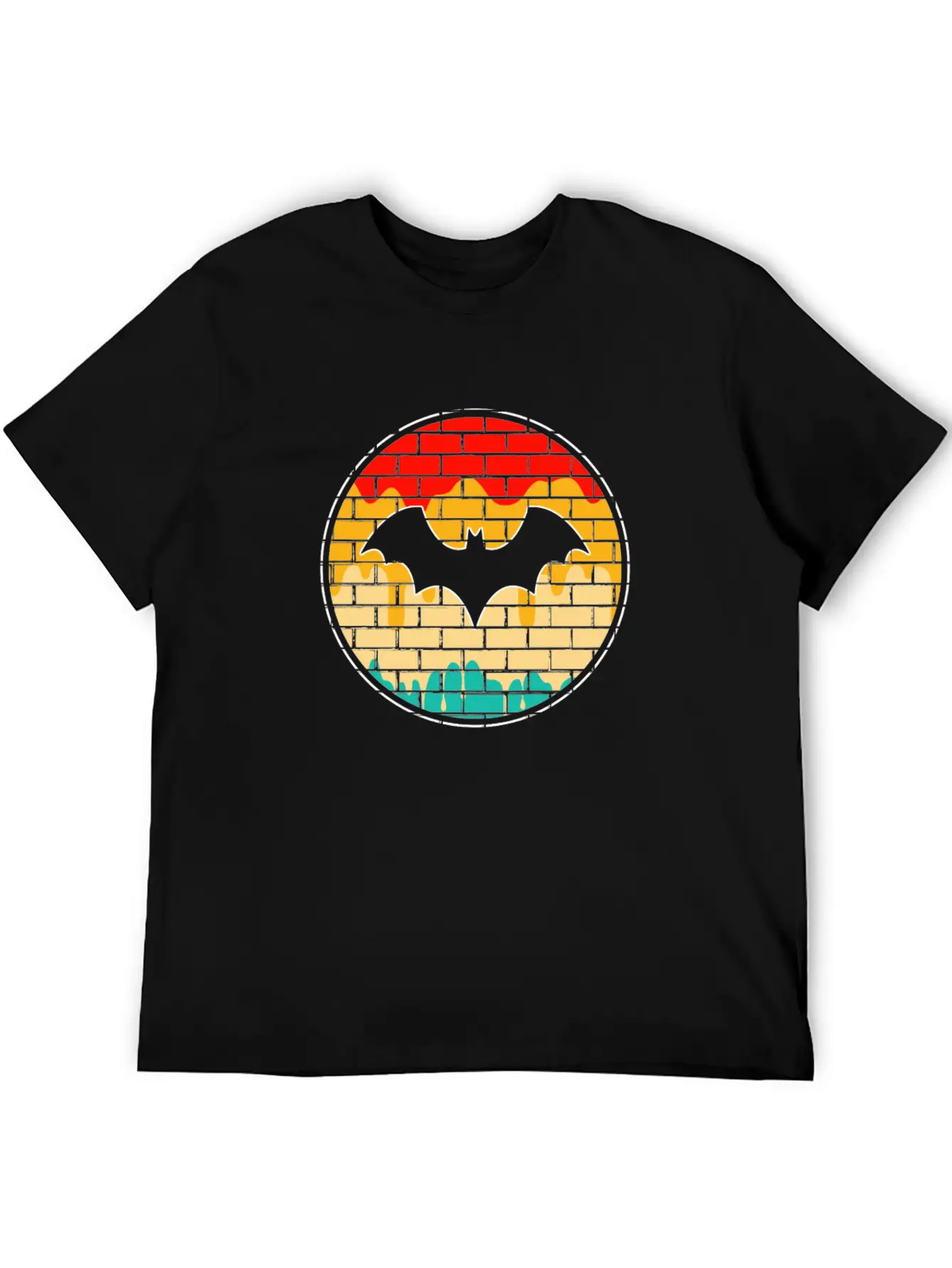 Bat Retro Unisex Casual T-Shirt – Clean Design For Daily Comfort