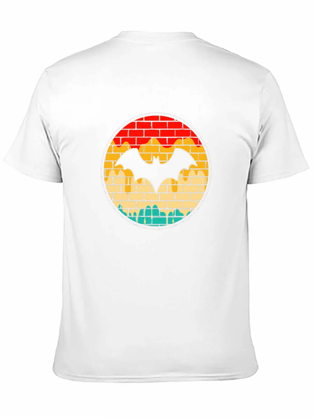 Bat Retro Unisex Casual T-Shirt – Clean Design For Daily Comfort