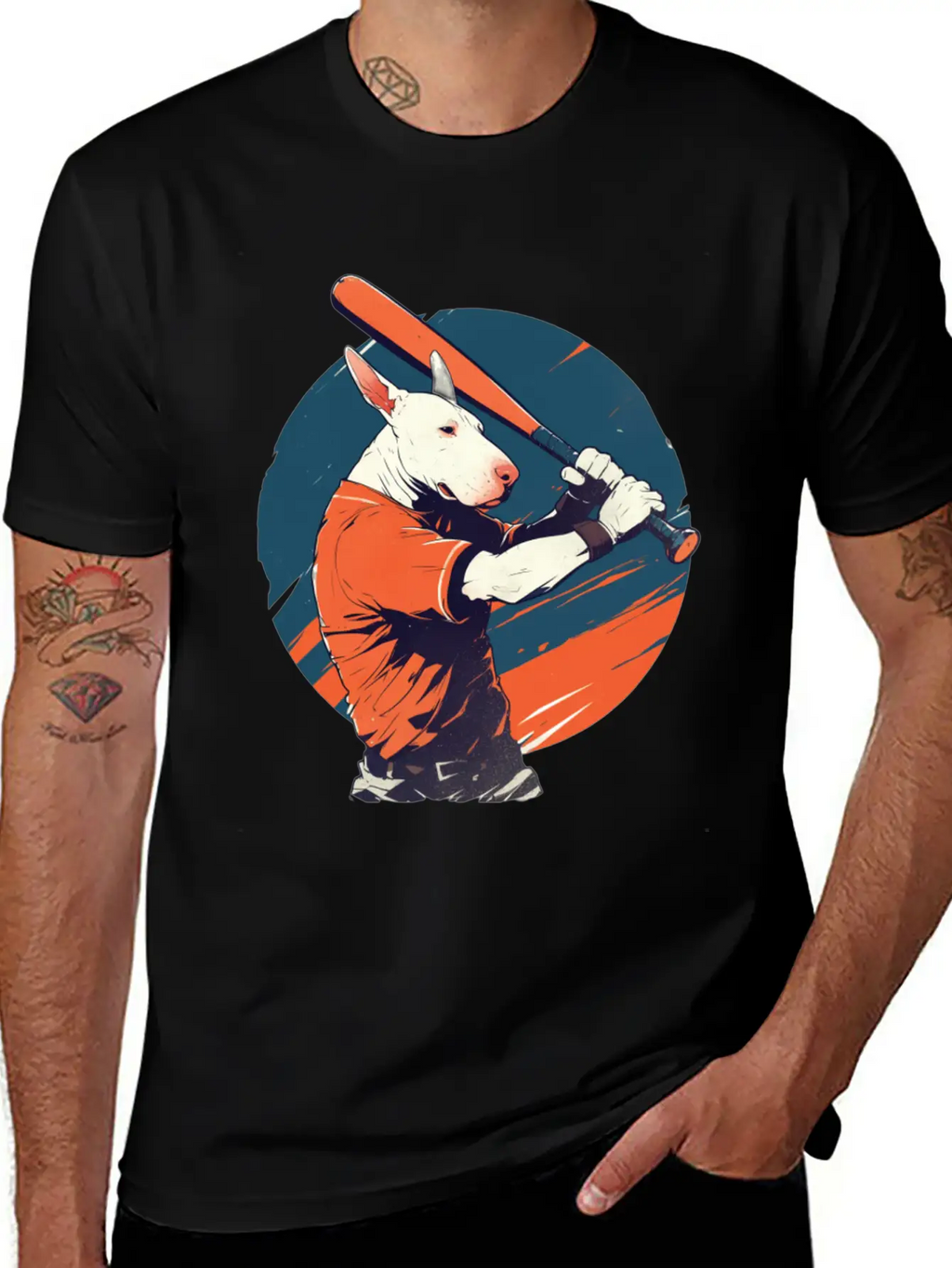 Battered Bull Unisex Casual T-Shirt – Clean Design For Daily Comfort