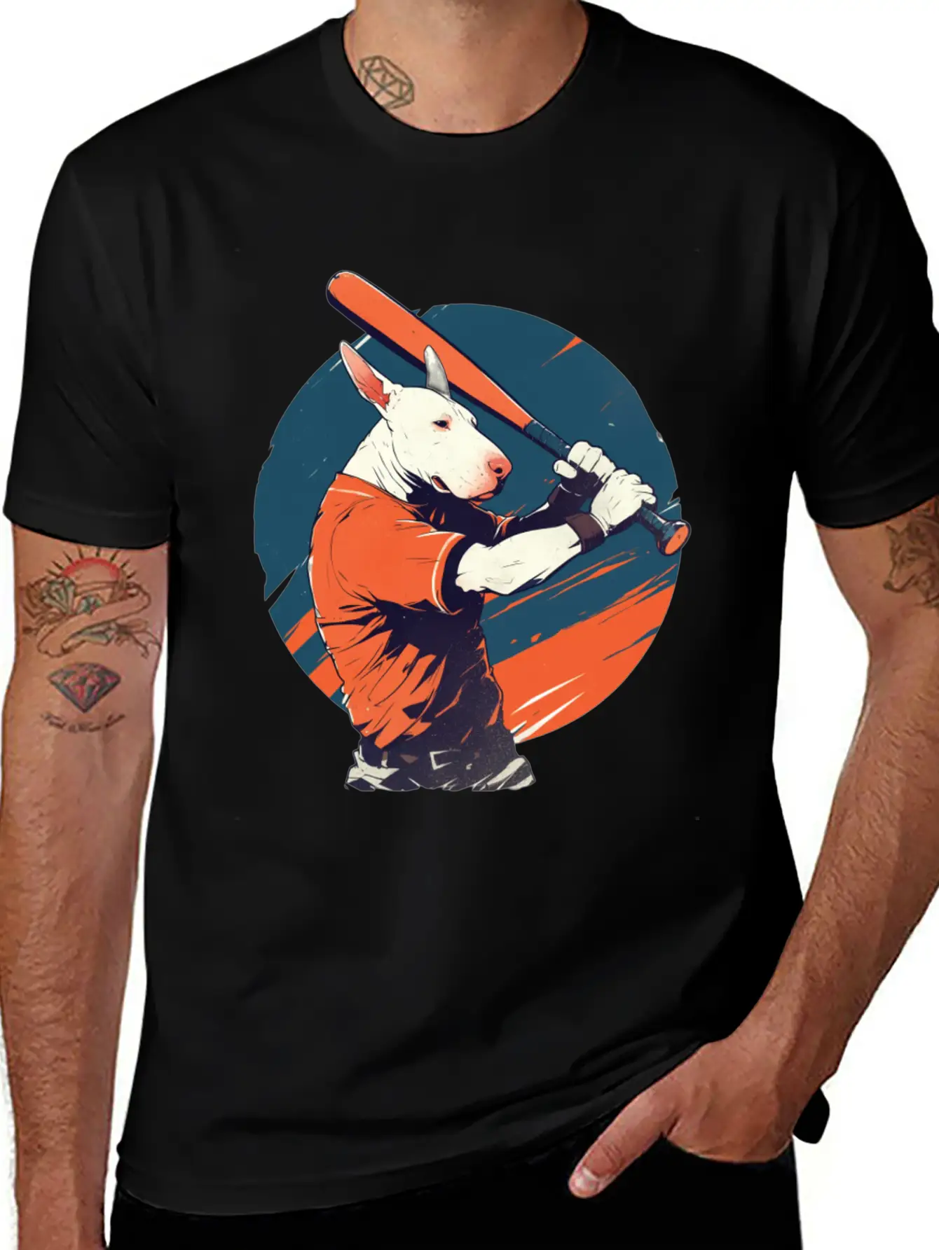 Battered Bull Unisex Casual T-Shirt – Clean Design For Daily Comfort