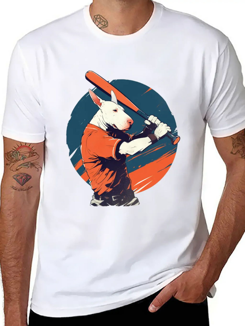 Battered Bull Unisex Casual T-Shirt – Clean Design For Daily Comfort