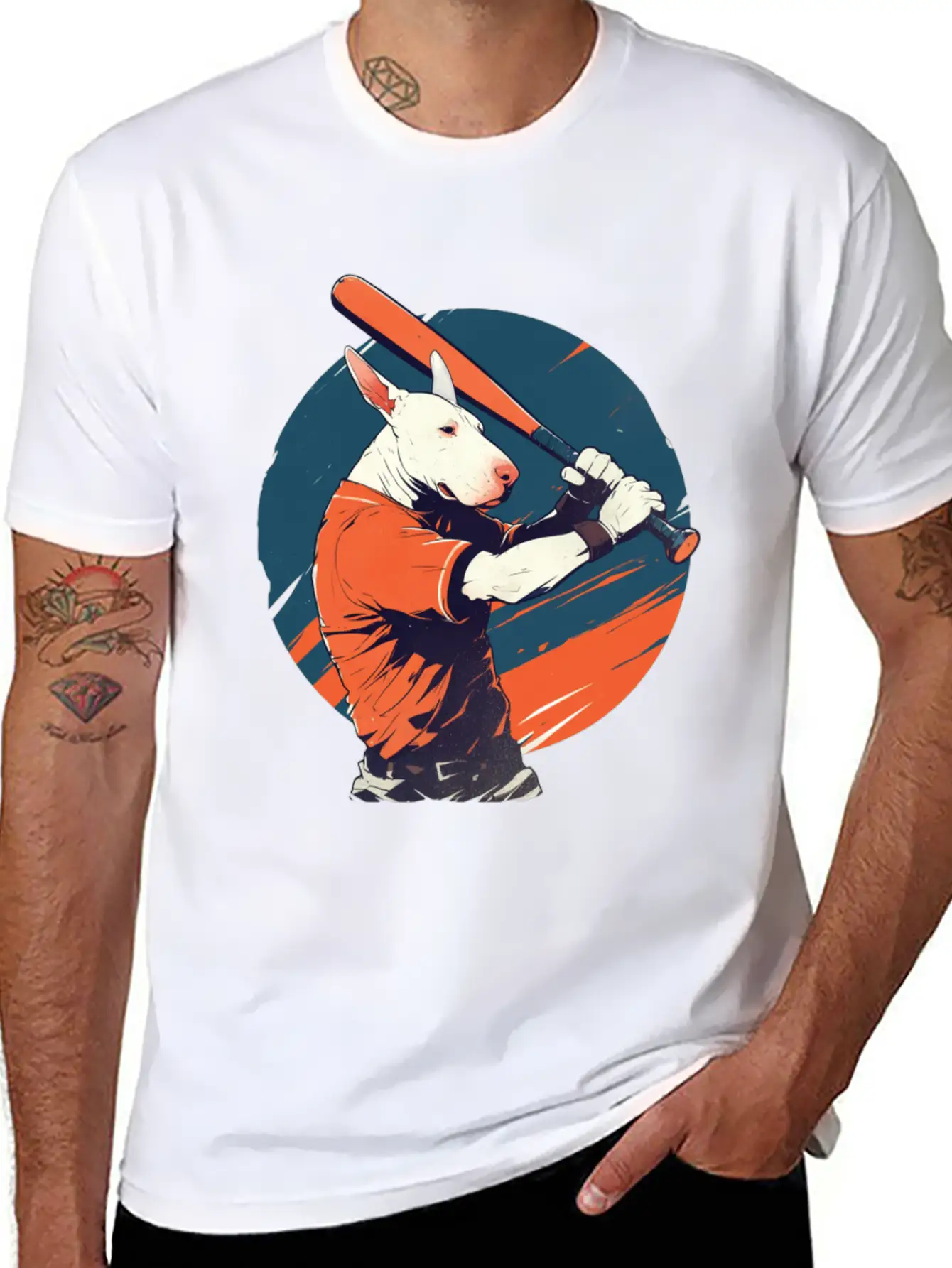 Battered Bull Unisex Casual T-Shirt – Clean Design For Daily Comfort