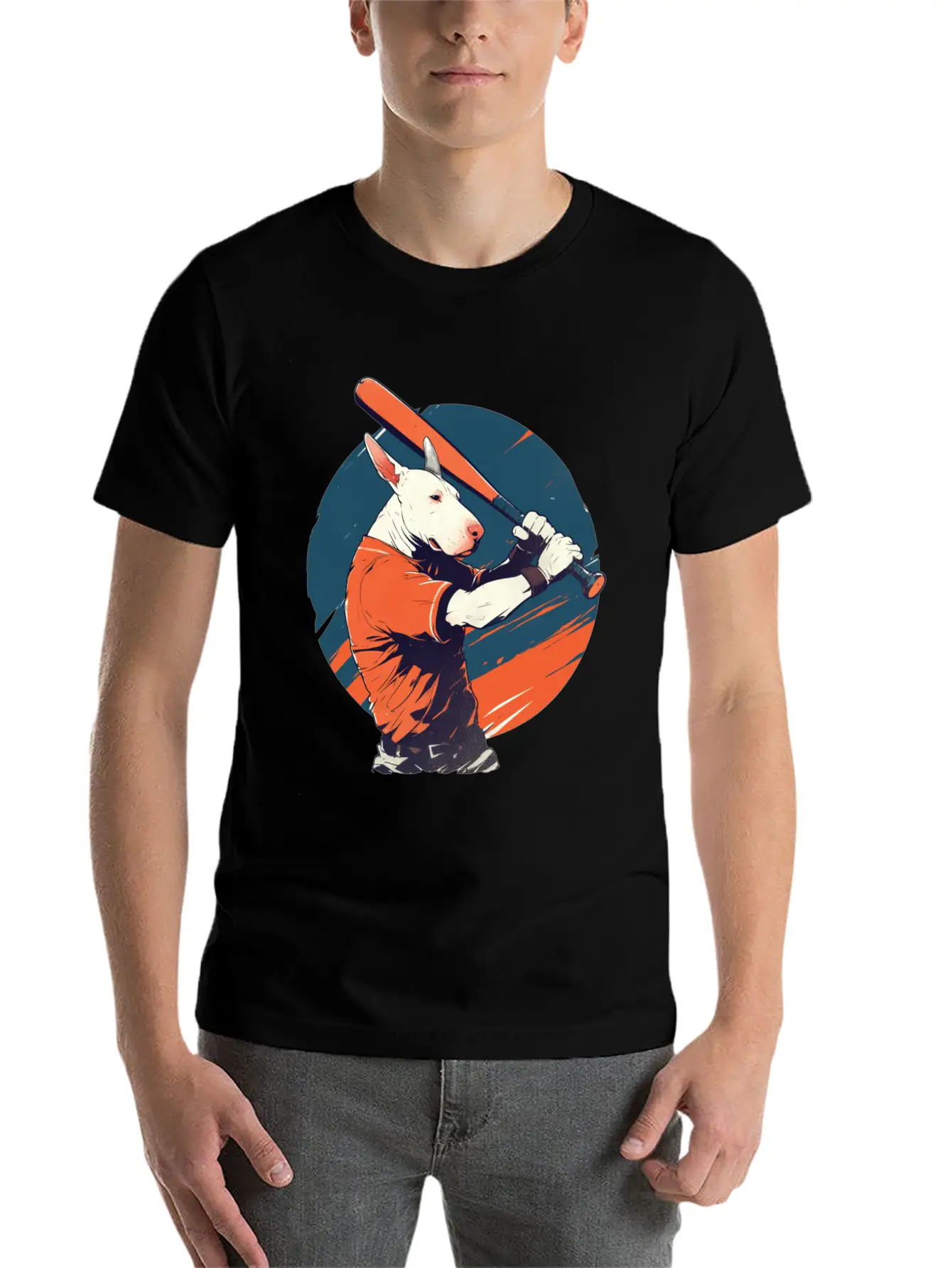 Battered Bull Unisex Casual T-Shirt – Clean Design For Daily Comfort