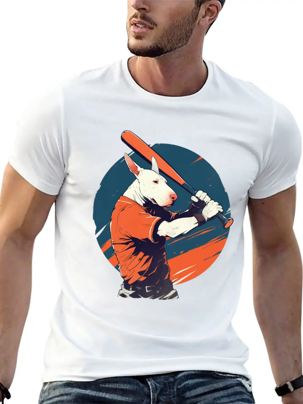 Battered Bull Unisex Casual T-Shirt – Clean Design For Daily Comfort