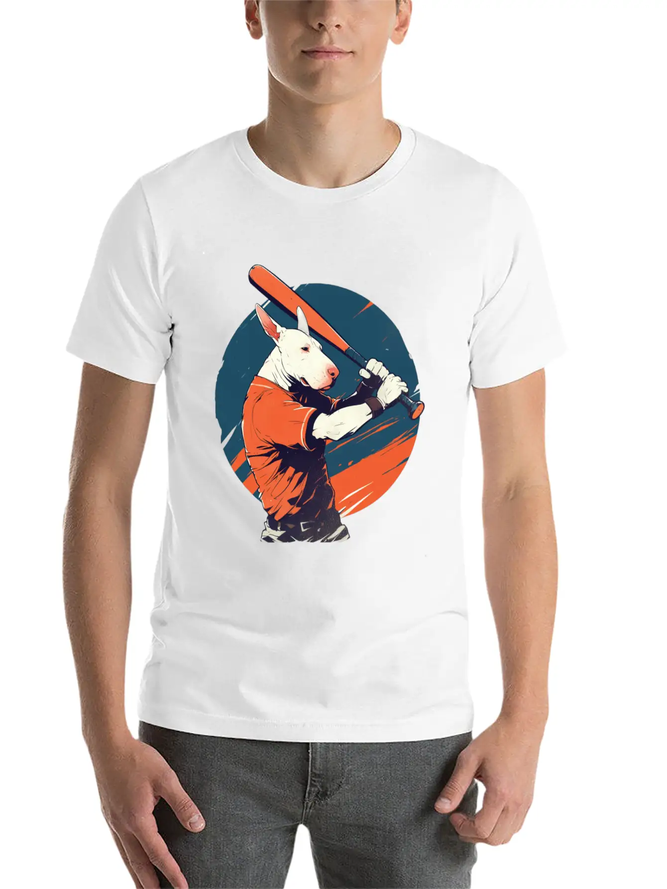 Battered Bull Unisex Casual T-Shirt – Clean Design For Daily Comfort