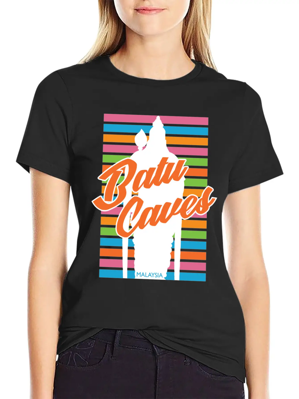 Batu Caves - Malaysia Classic Cotton Tee – Unisex Comfort For Any Season
