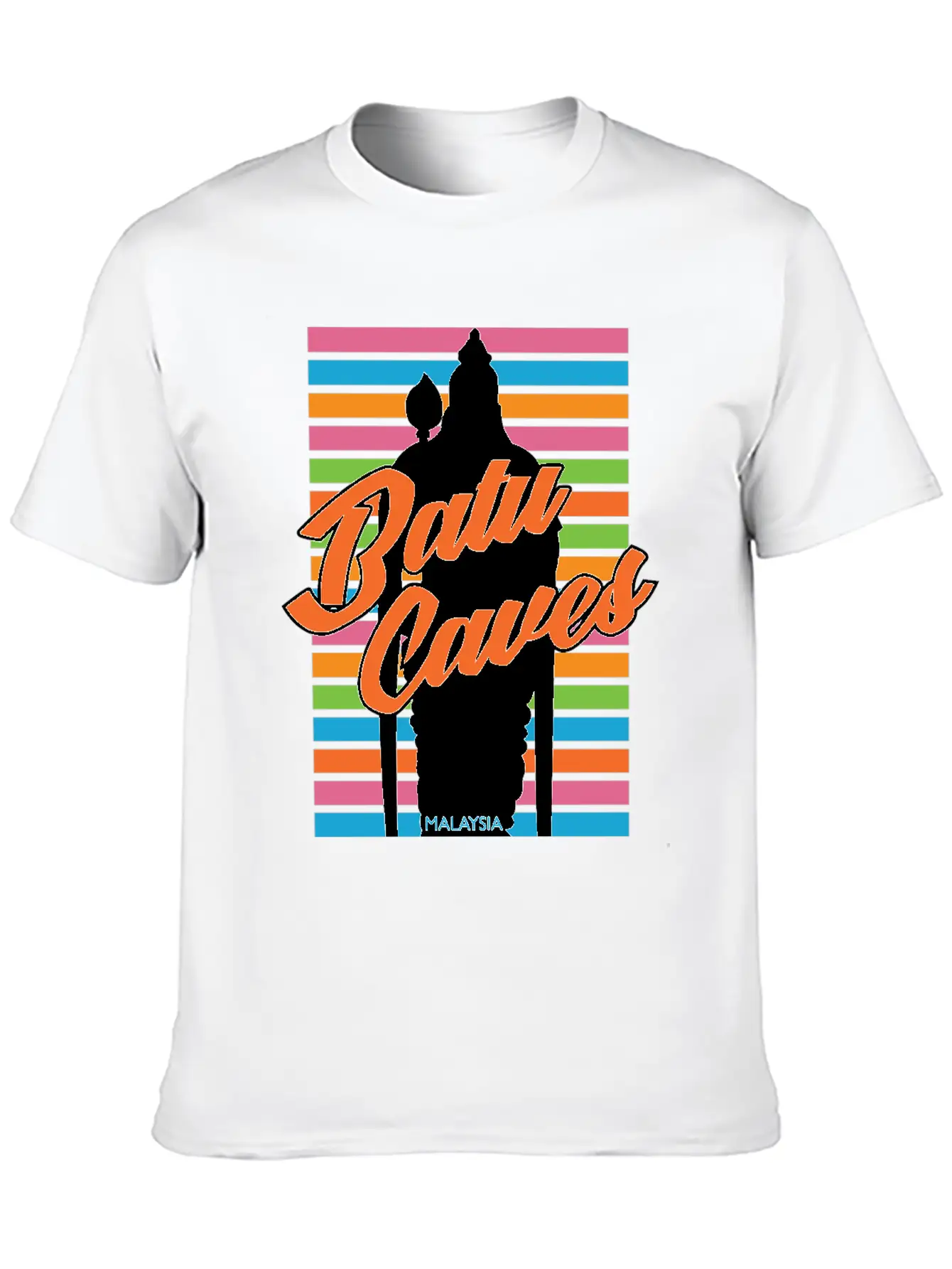 Batu Caves - Malaysia Classic Cotton Tee – Unisex Comfort For Any Season
