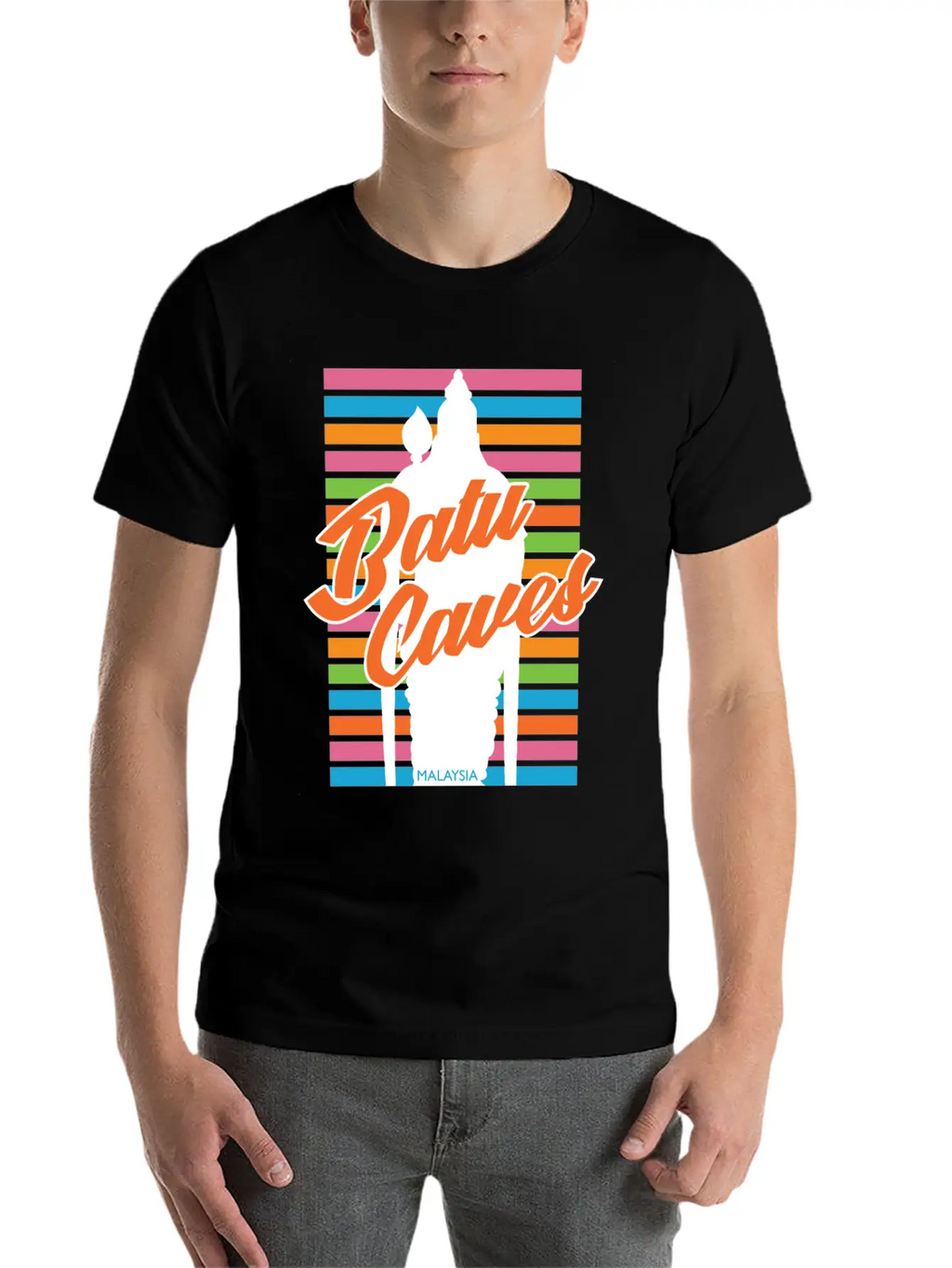 Batu Caves - Malaysia Classic Cotton Tee – Unisex Comfort For Any Season