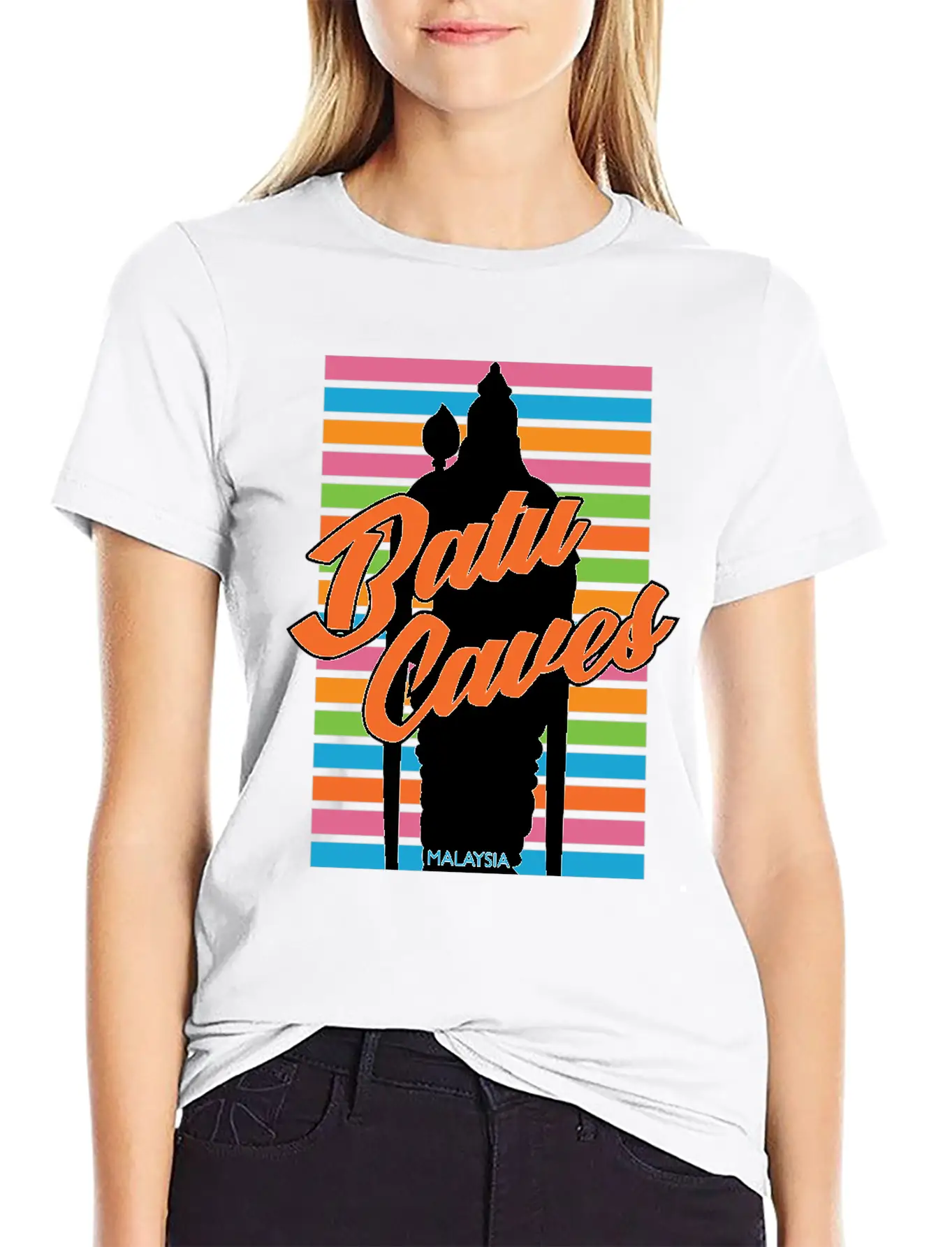 Batu Caves - Malaysia Classic Cotton Tee – Unisex Comfort For Any Season