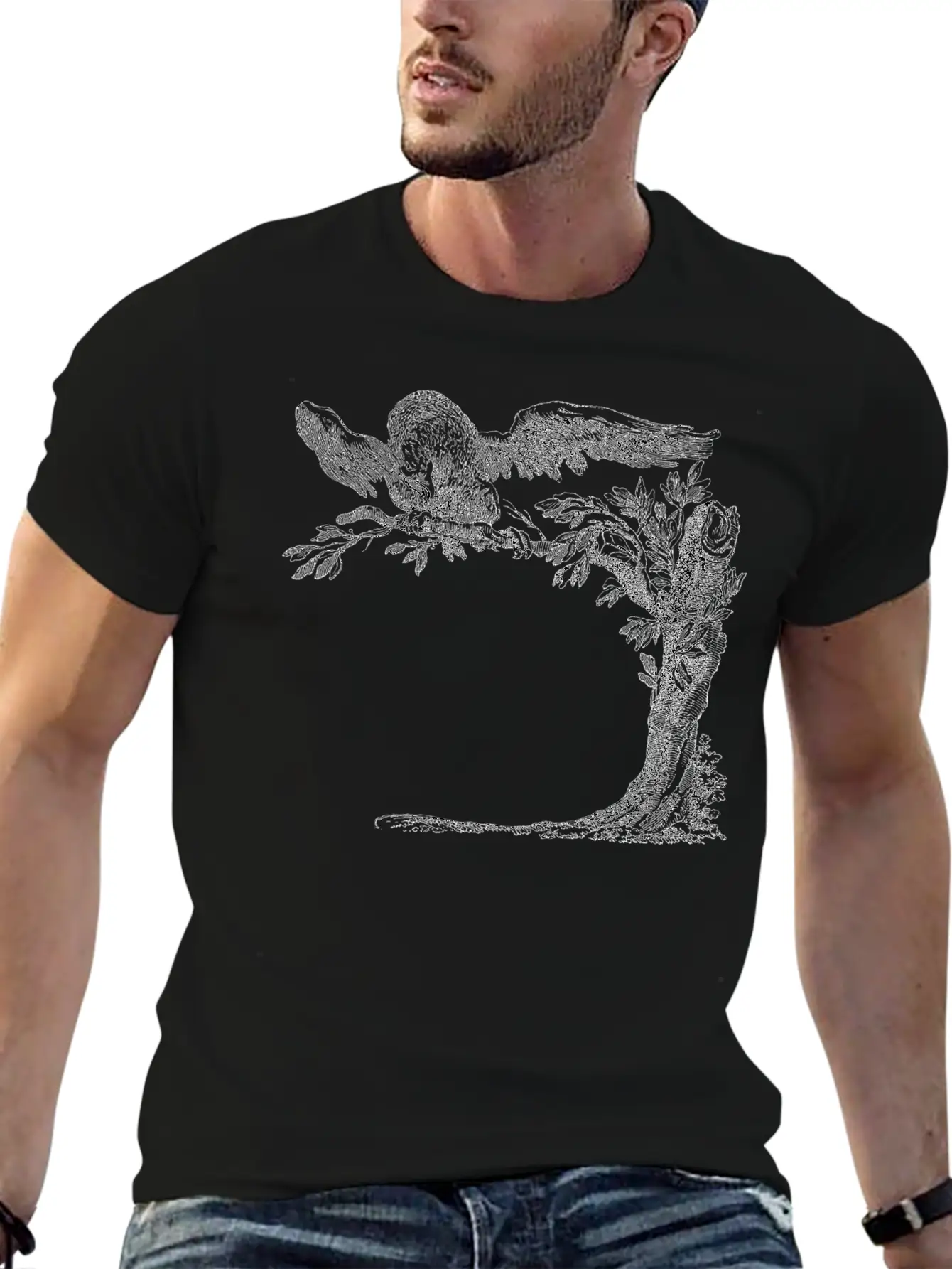 Baum Tree Baumstamm Wald Forest Woods17 Breathable Soft Cotton T-Shirt – Timeless Casual Look