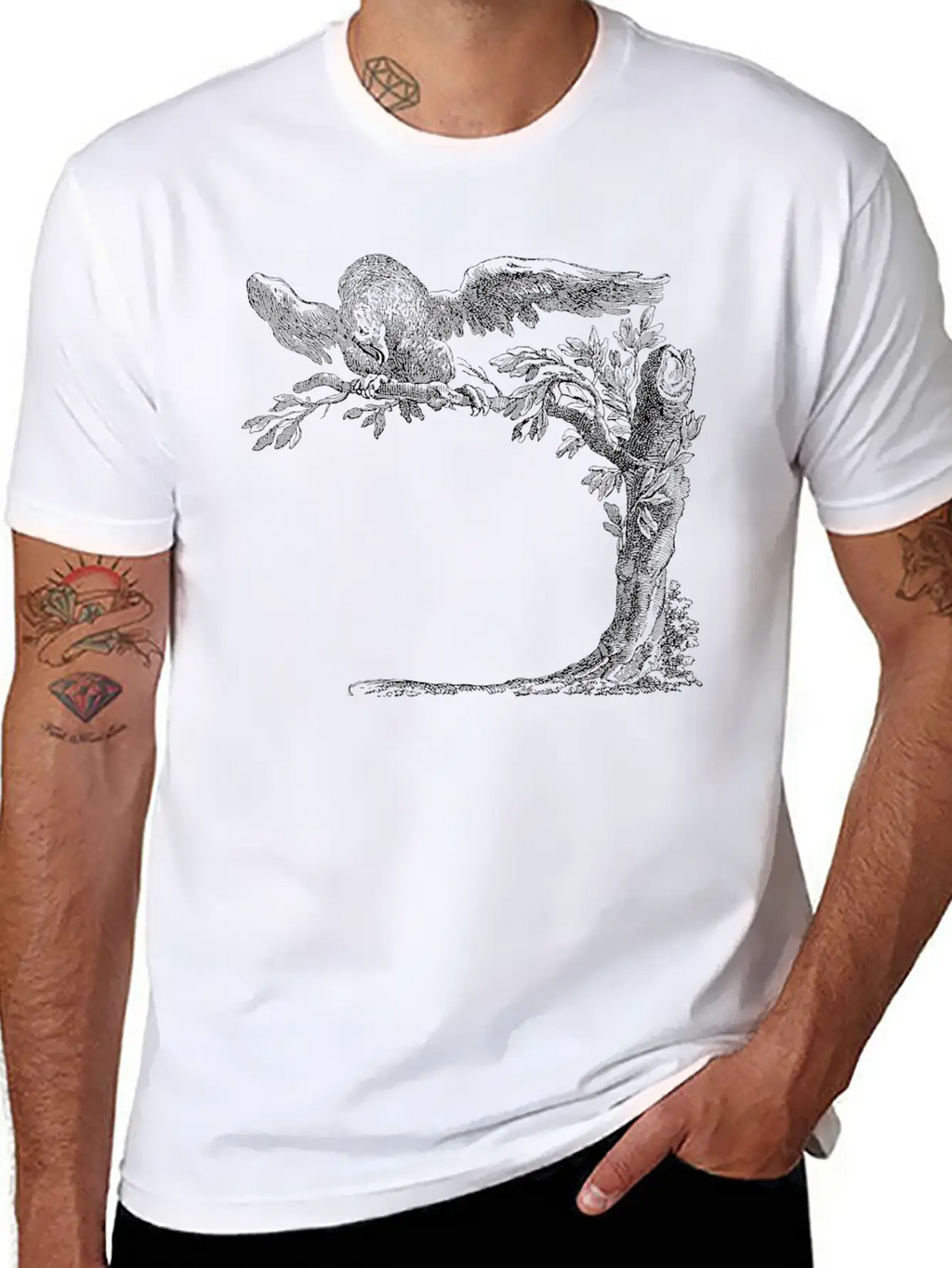 Baum Tree Baumstamm Wald Forest Woods17 Breathable Soft Cotton T-Shirt – Timeless Casual Look