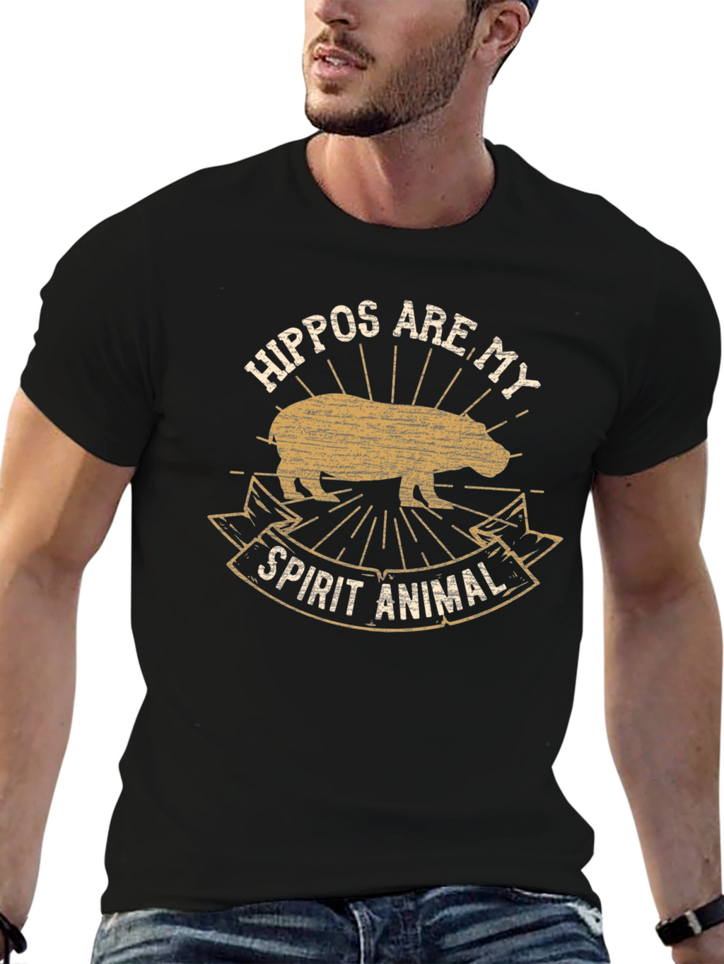 Hippos Are My Spirit Animal T-Shirt