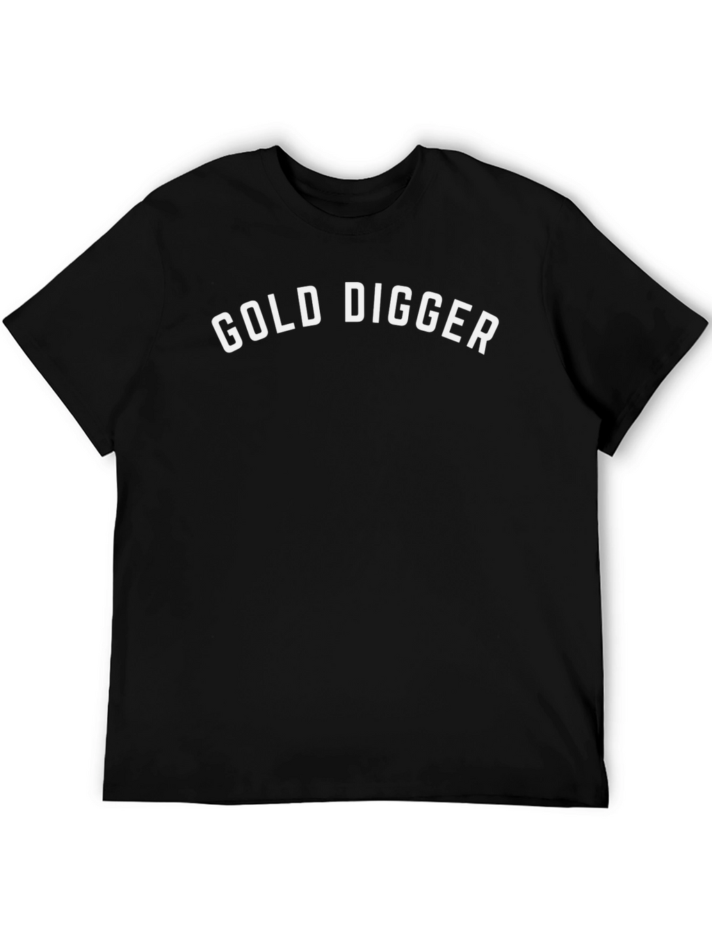 Gold Digger Graphic Tee - Black