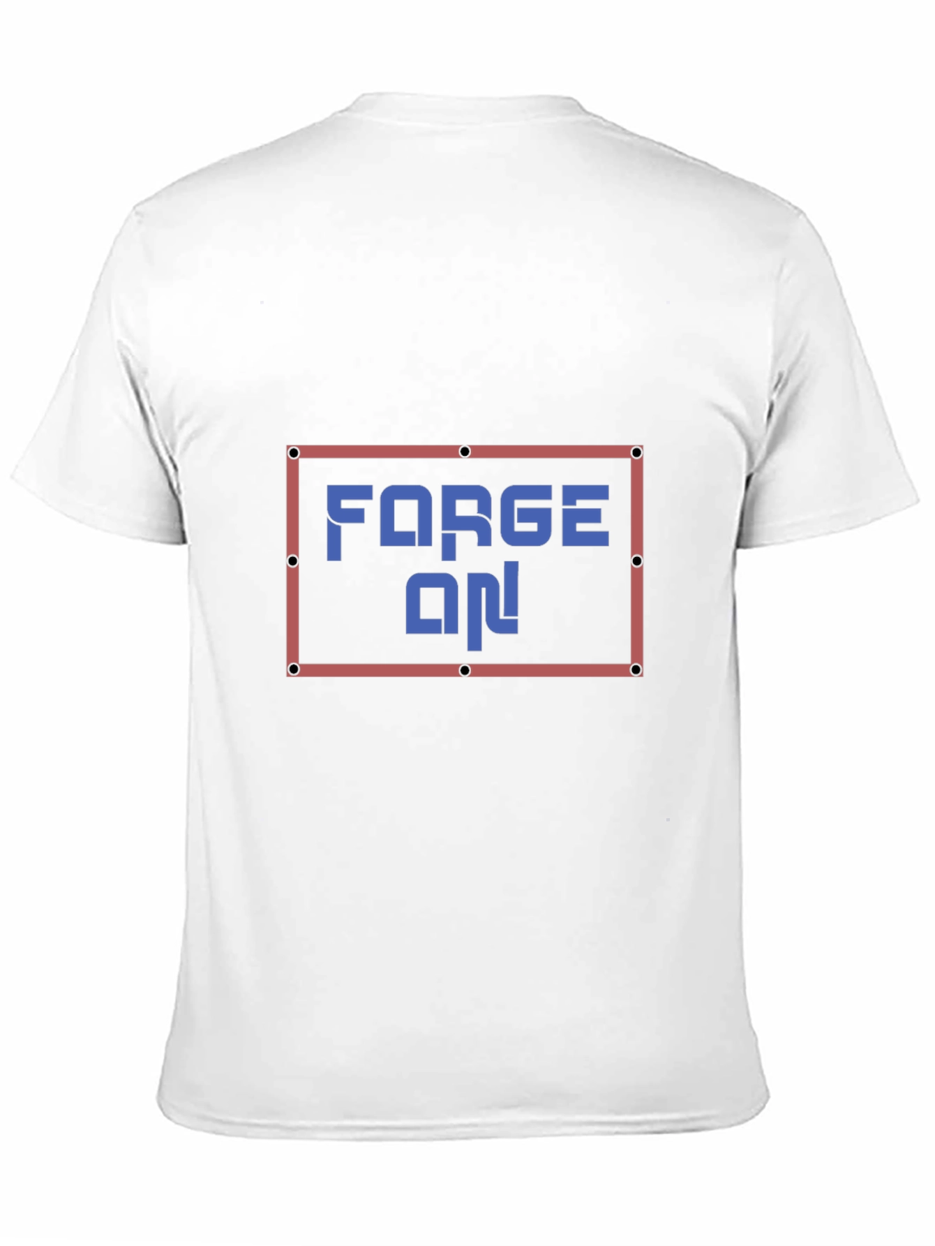 Forge On! Graphic Print T-Shirt