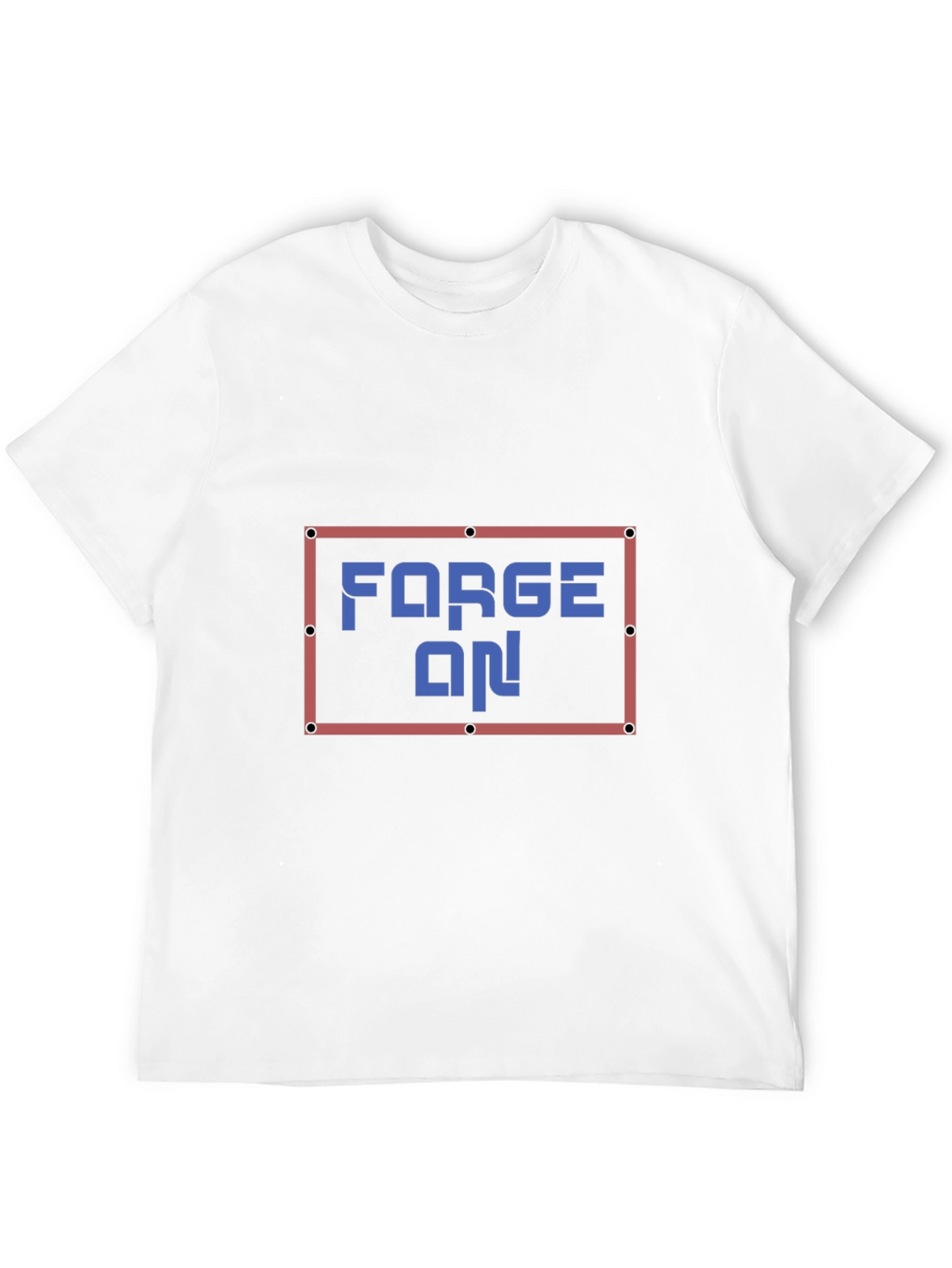 Forge On! Graphic Print T-Shirt