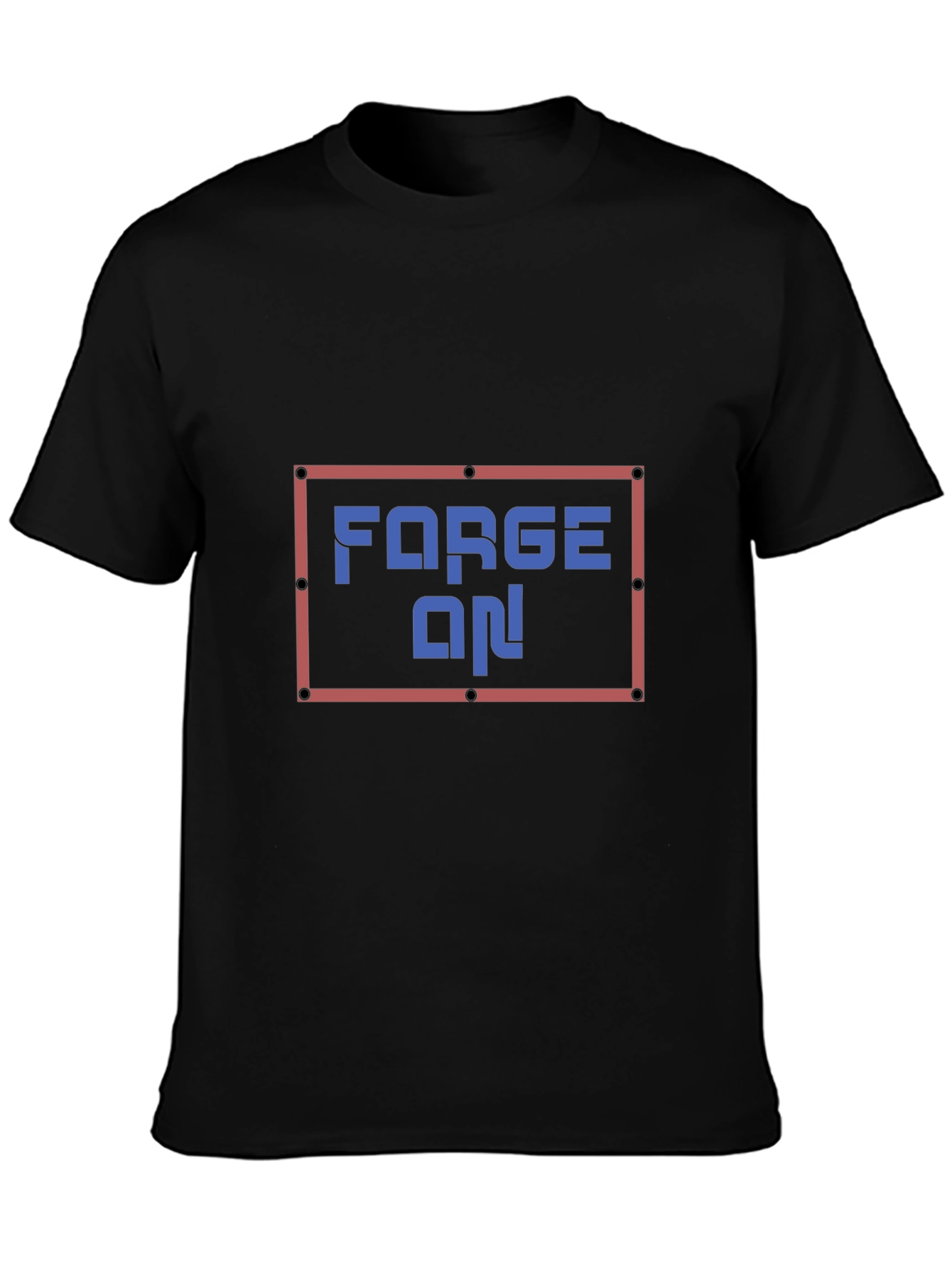 Forge On! Graphic Print T-Shirt