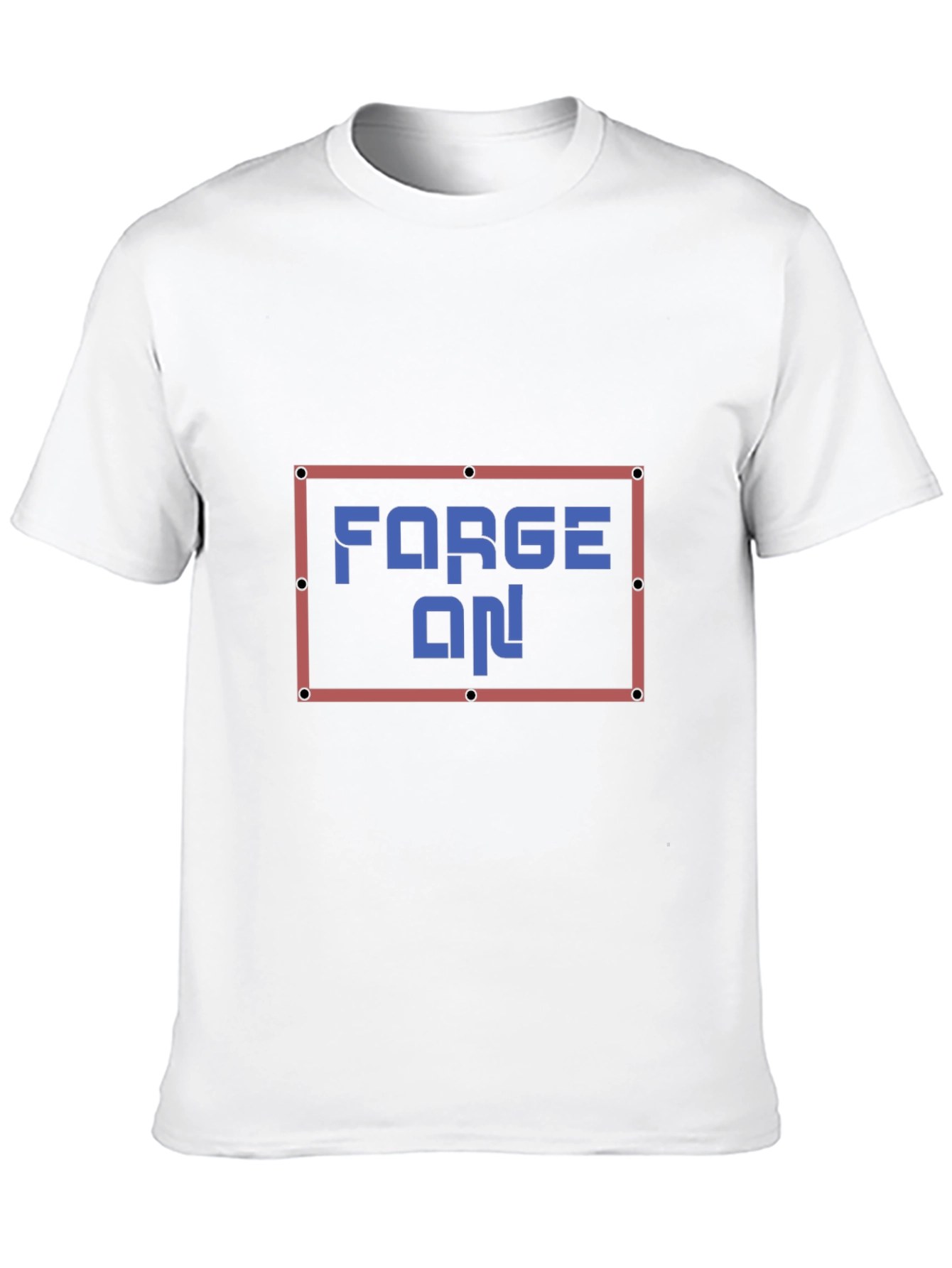 Forge On! Graphic Print T-Shirt