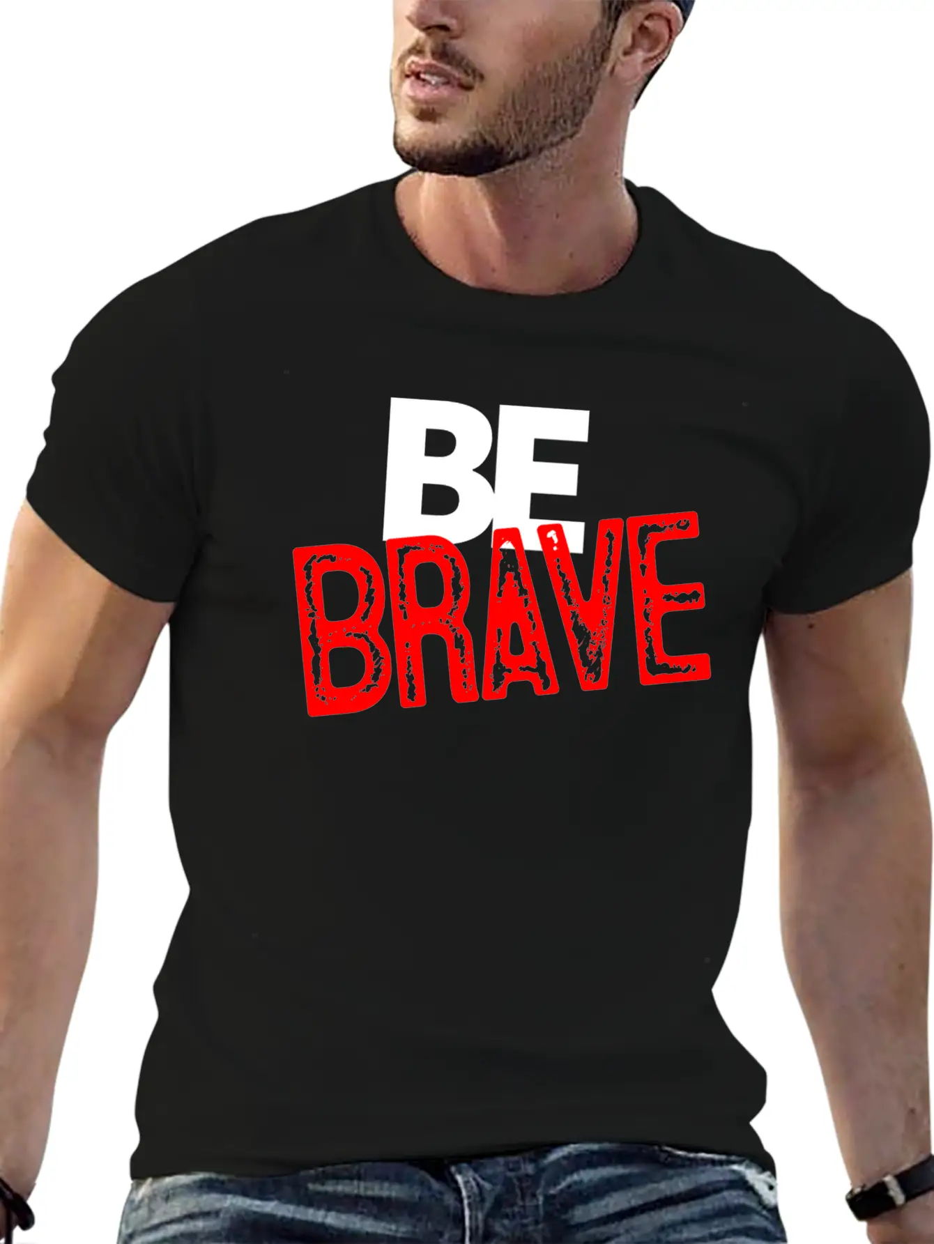 Be Brave Courage Braveness Classic Cotton Tee – Unisex Comfort For Any Season