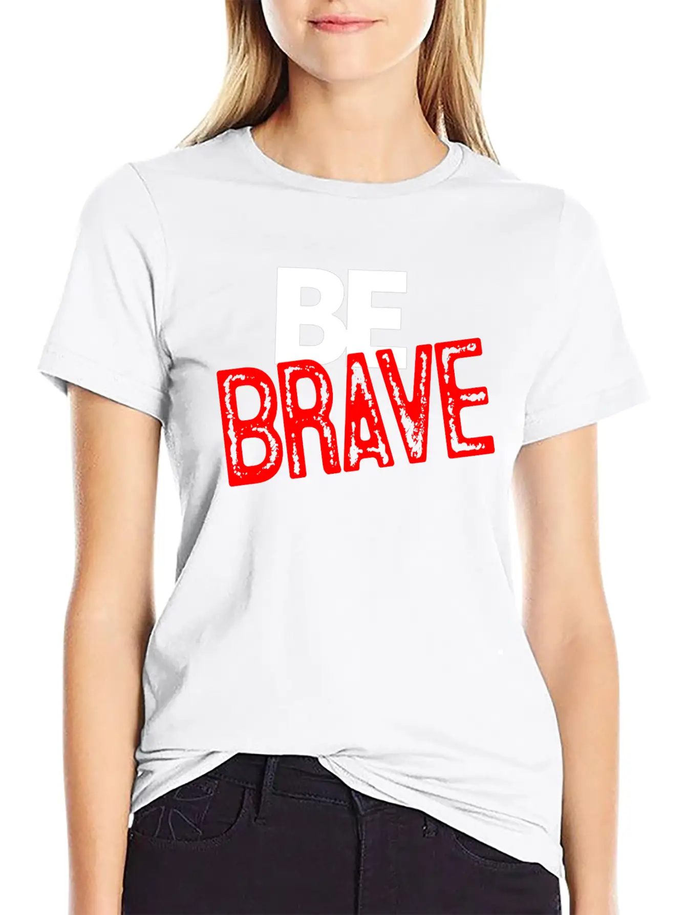 Be Brave Courage Braveness Classic Cotton Tee – Unisex Comfort For Any Season