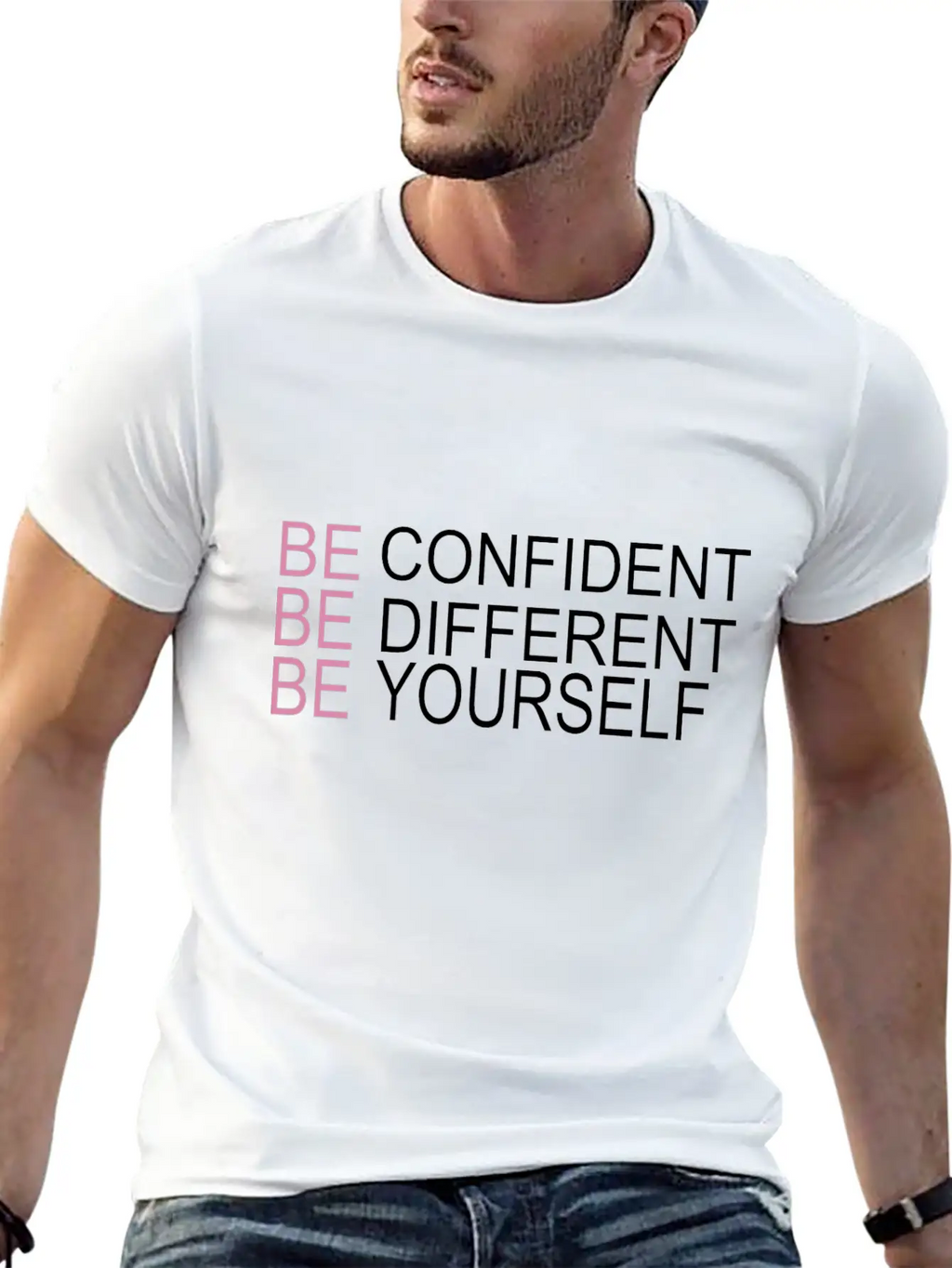 Be Confident Relaxed Everyday Tee – Lightweight And Durable Cotton