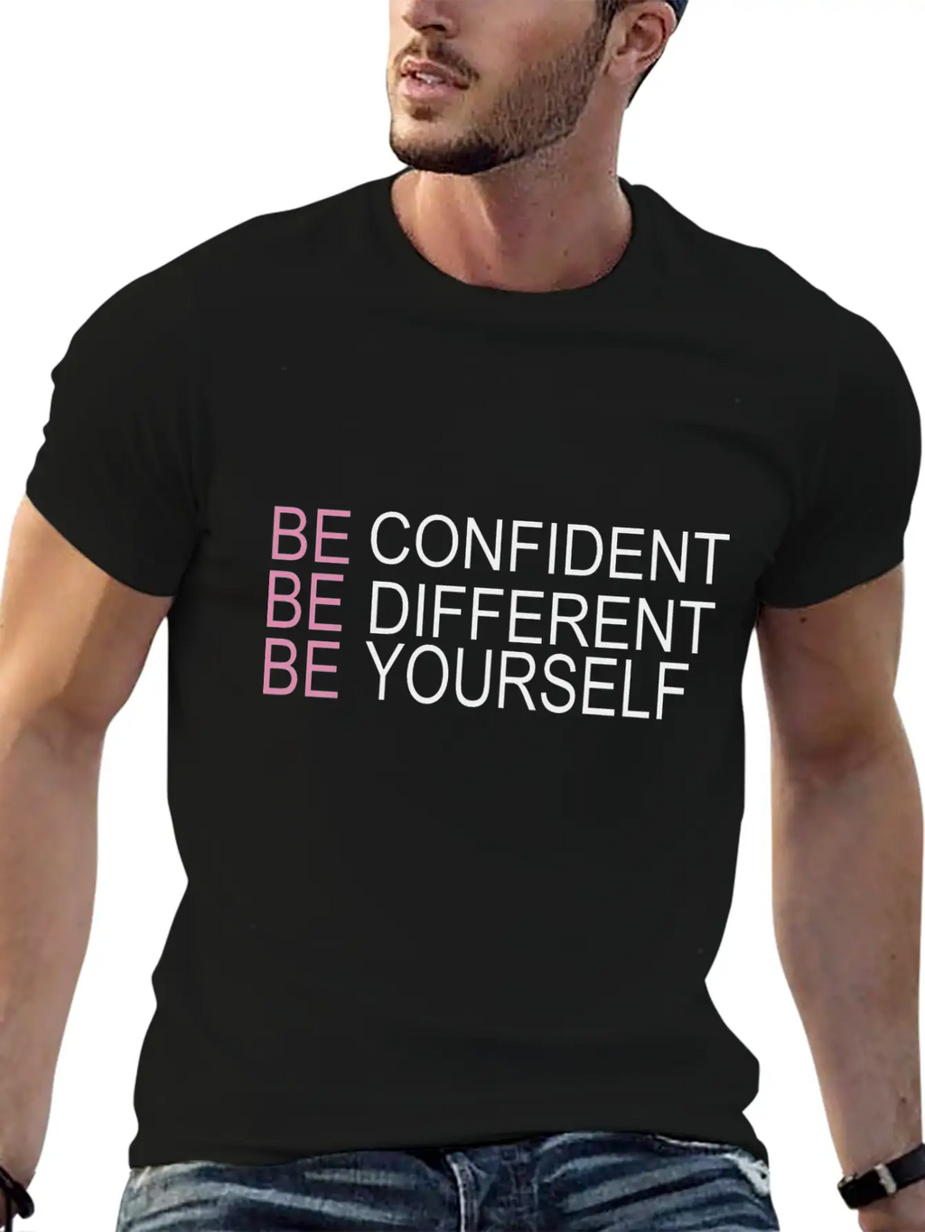 Be Confident Relaxed Everyday Tee – Lightweight And Durable Cotton