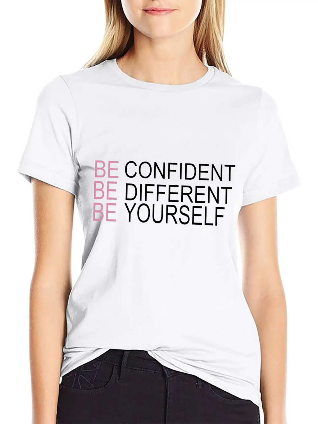 Be Confident Relaxed Everyday Tee – Lightweight And Durable Cotton