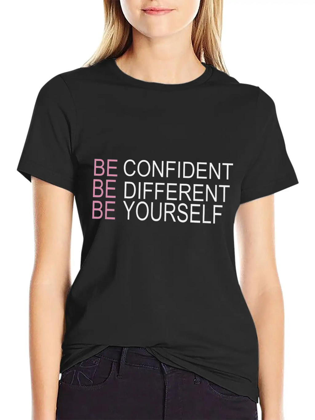 Be Confident Relaxed Everyday Tee – Lightweight And Durable Cotton