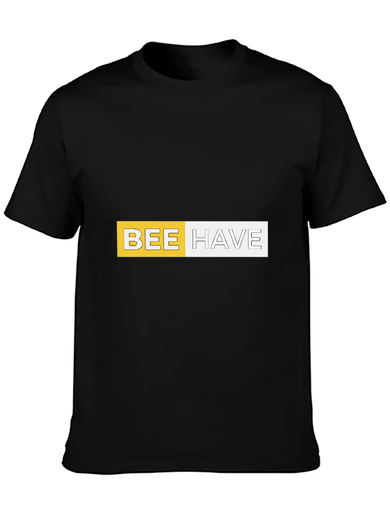 BE Design With Strong Statement Classic Cotton Tee – Unisex Comfort For Any Season