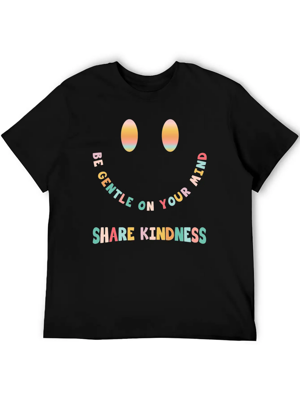 Be Gentle On Your Mind Share Kindness Classic Cotton Tee – Unisex Comfort For Any Season