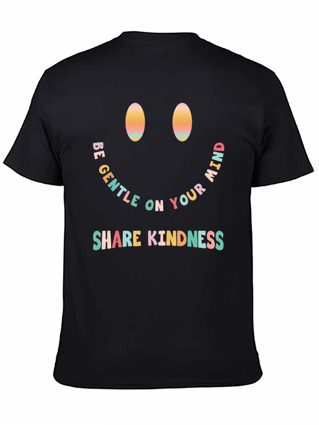 Be Gentle On Your Mind Share Kindness Classic Cotton Tee – Unisex Comfort For Any Season