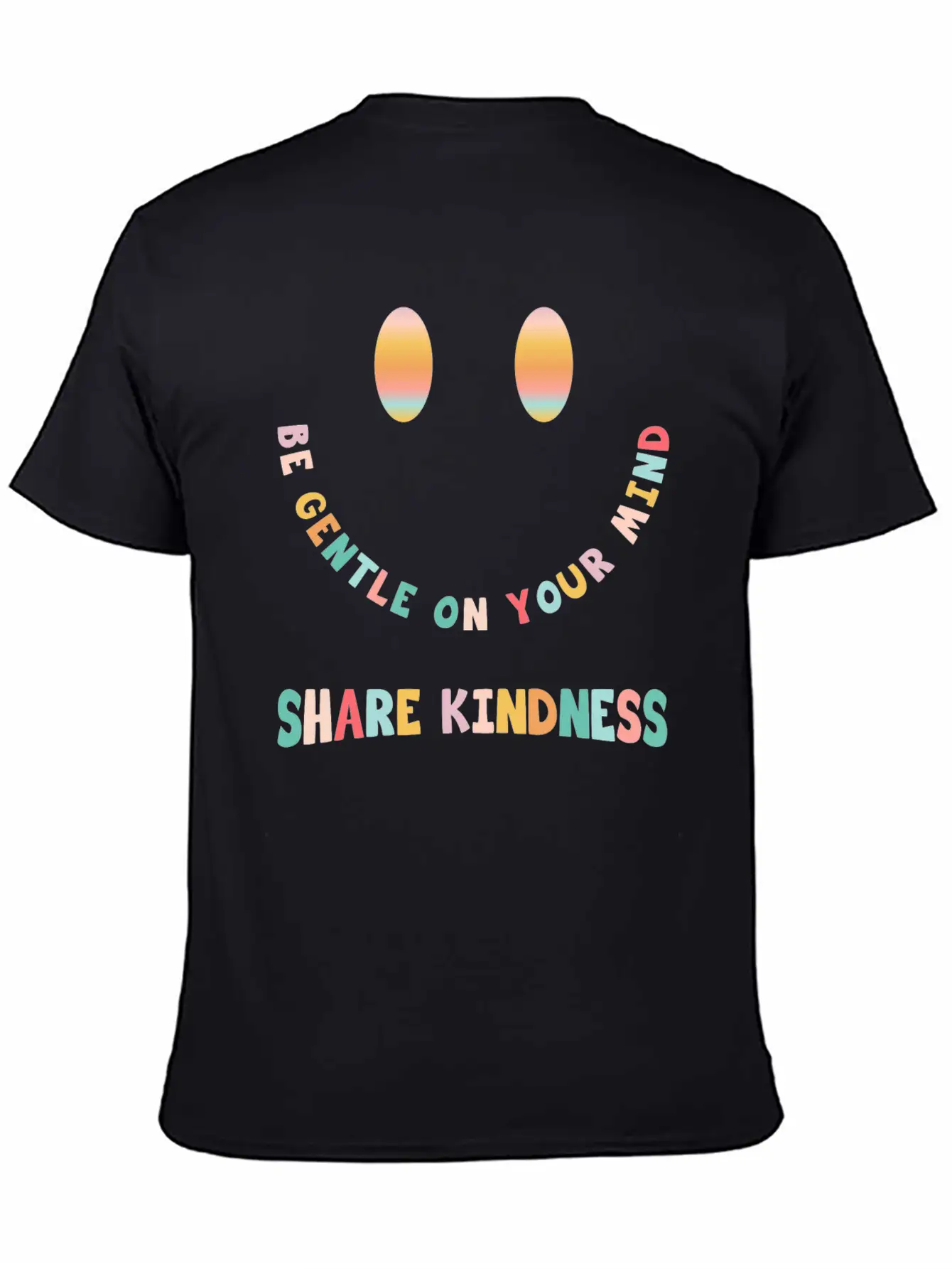 Be Gentle On Your Mind Share Kindness Classic Cotton Tee – Unisex Comfort For Any Season